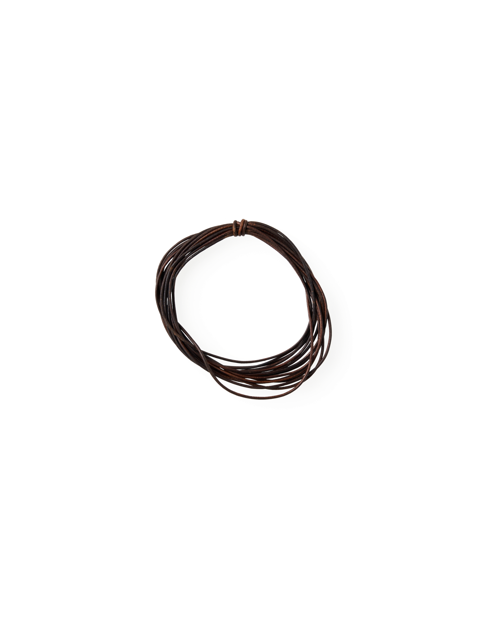 Leather cord Leather. 1 mm x 3 m.