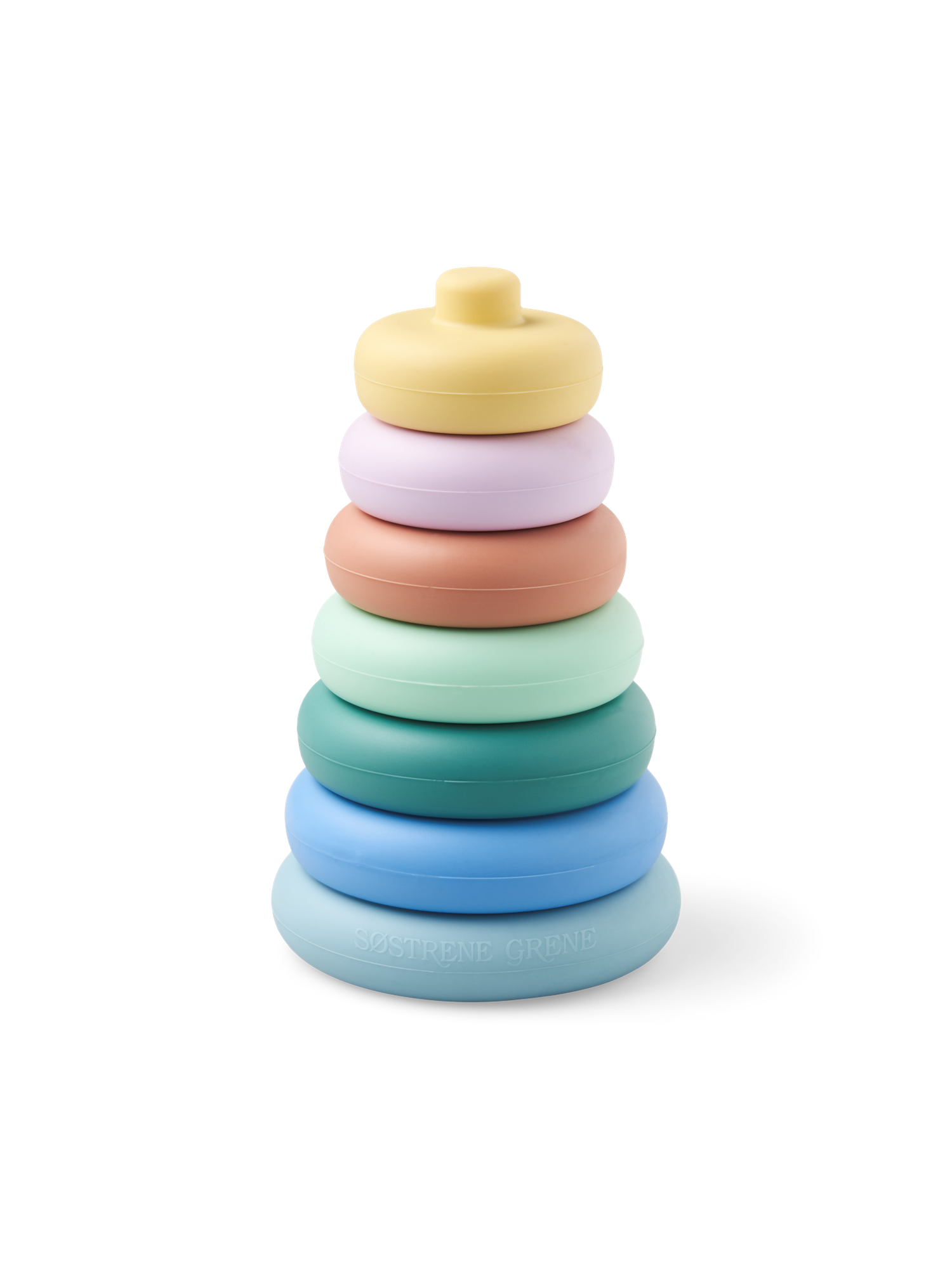 Stacking tower Silicone. 7 pcs.