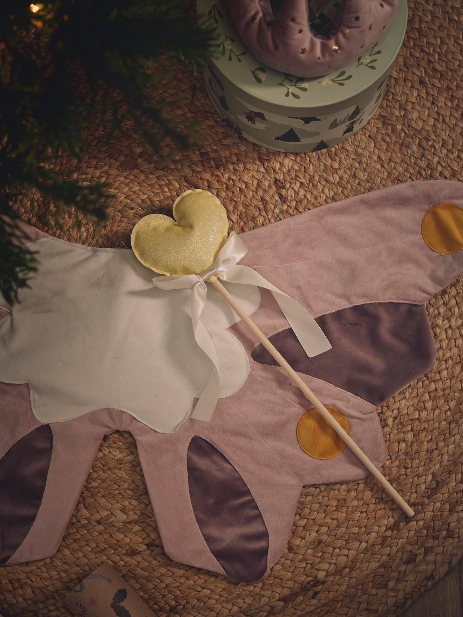 Dress-up wand ballerina Schima superba/PET/polyester.