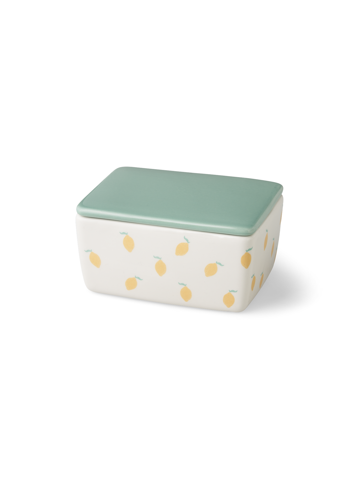 Butter dish Dolomite. 12.5 x 9 cm.