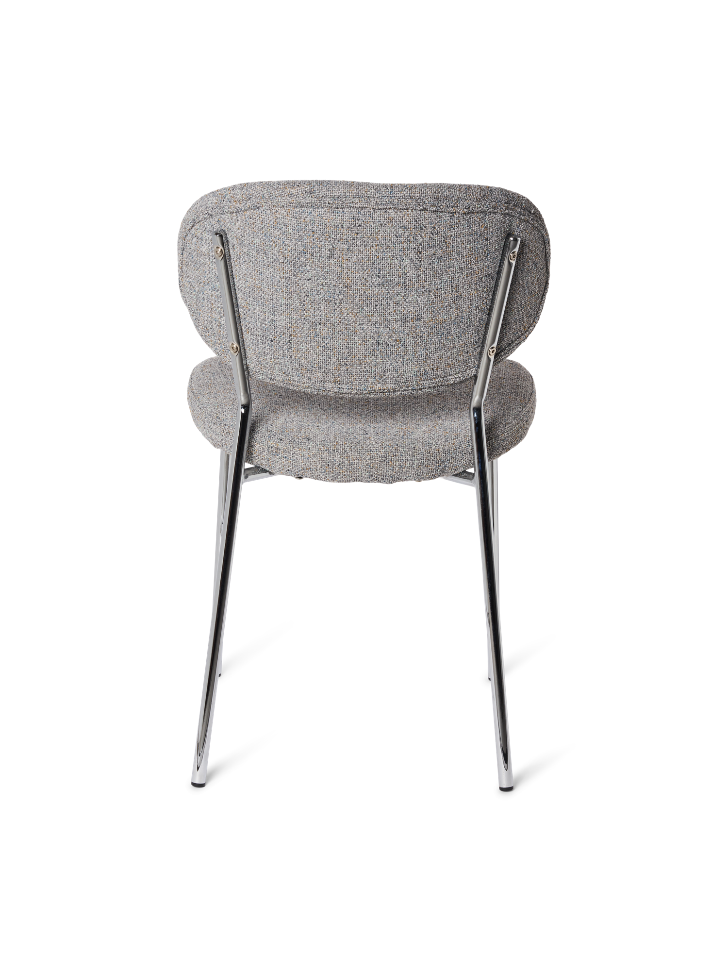 Fabric chair Polyester/foam/iron/poplar wood.