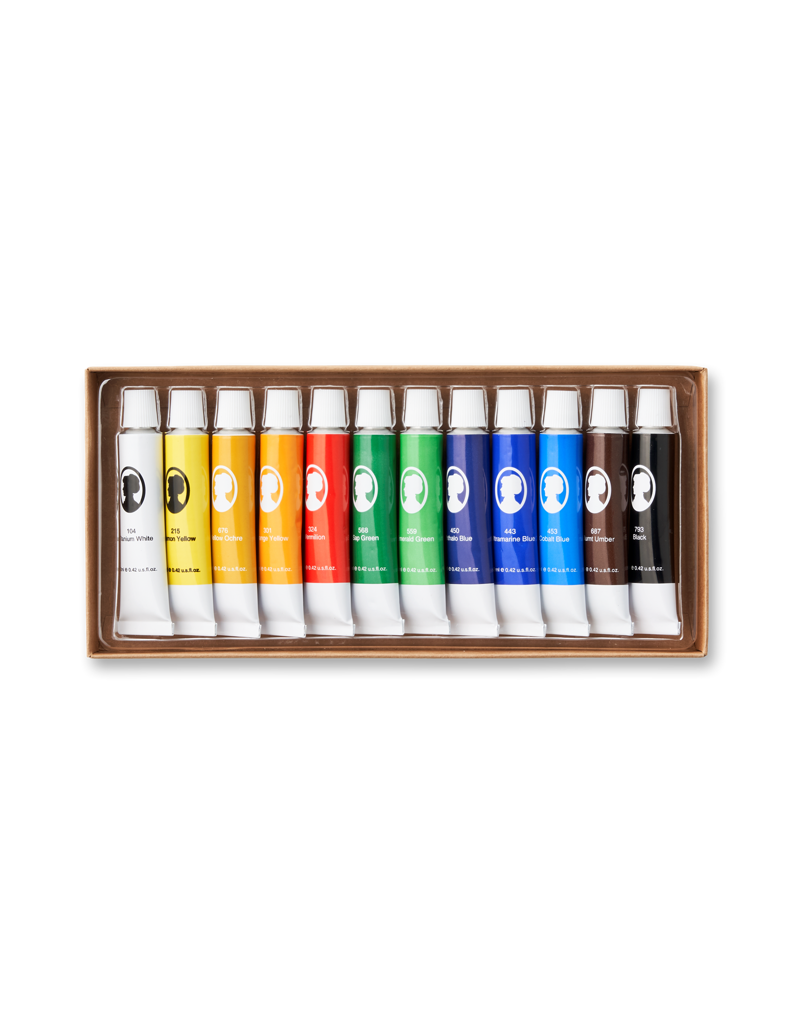 Acrylic Paint 12 ml. 12 pcs.