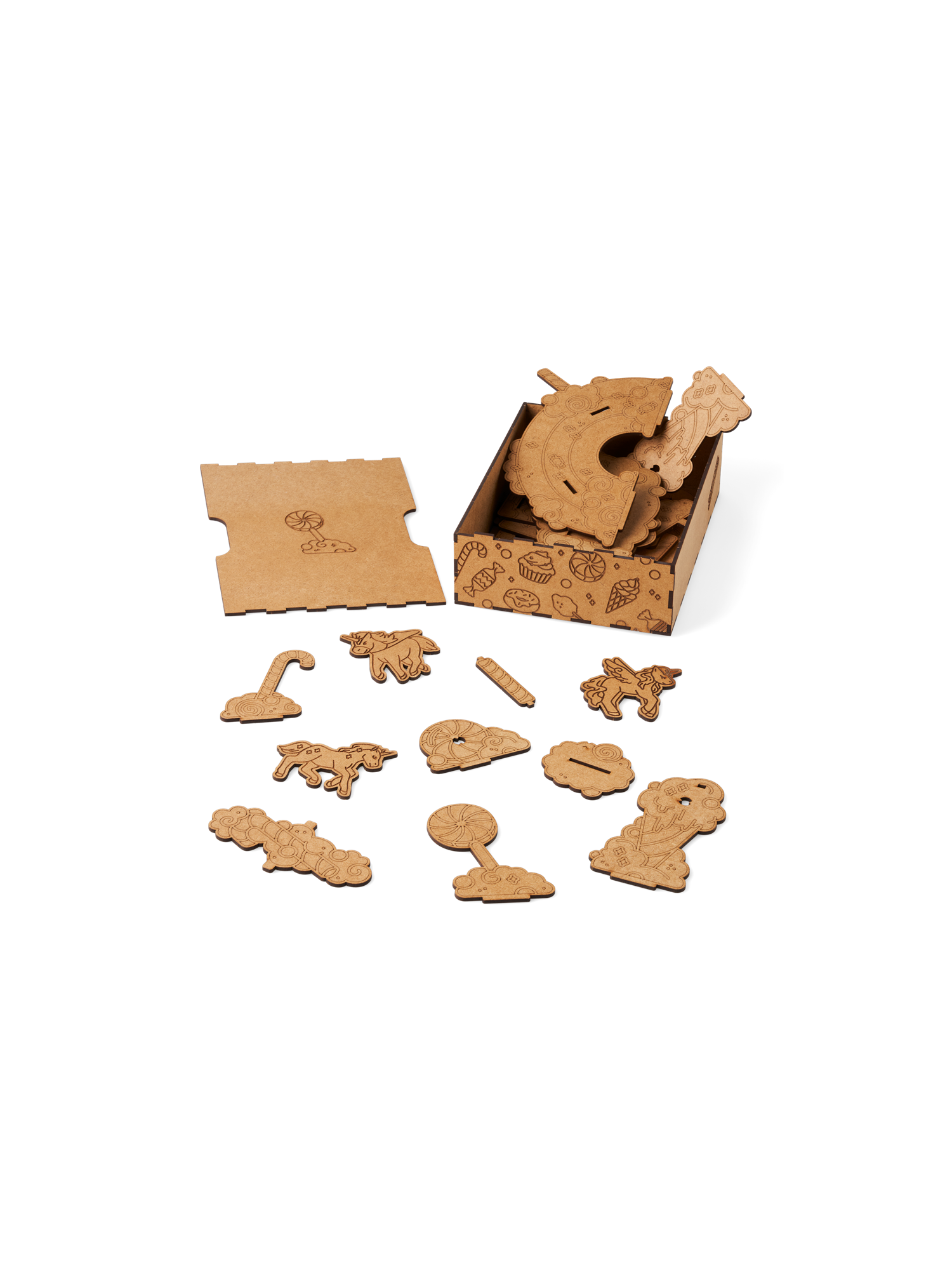 DIY set Candy Land HDF.