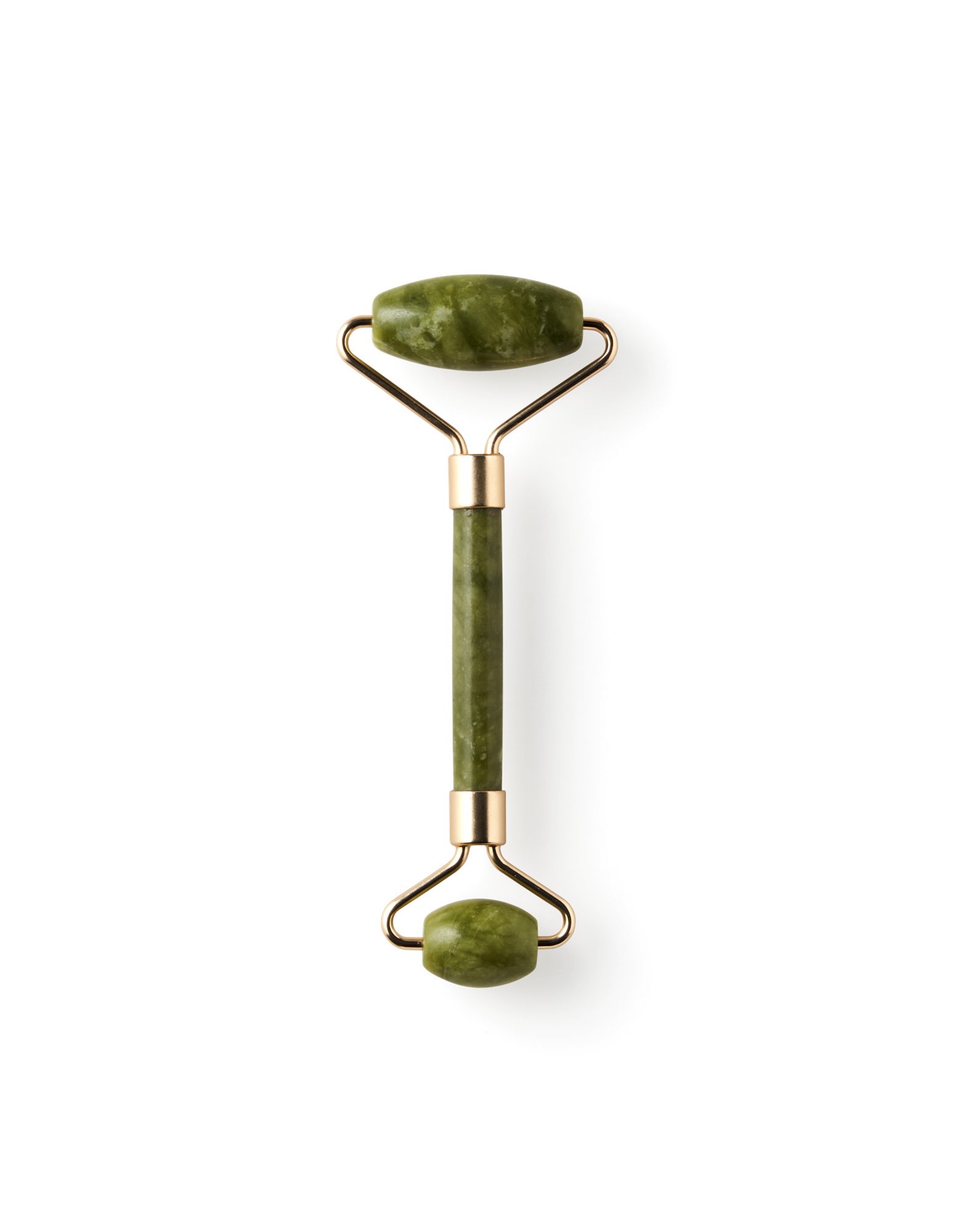 Face roller Nephrite jade stone. 14.5 x 5.6 x 2 cm.