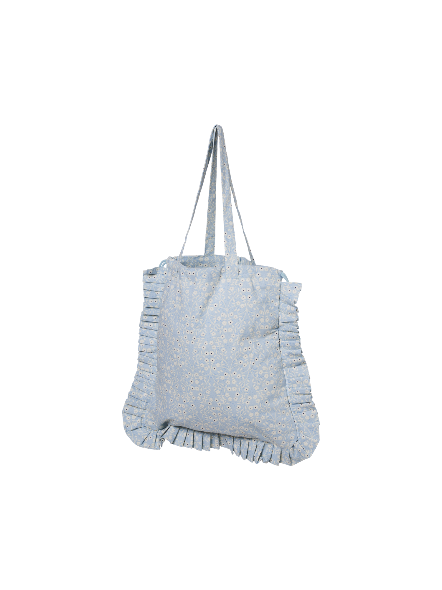 Drawstring tote bag Cotton. 38 x 42 cm.