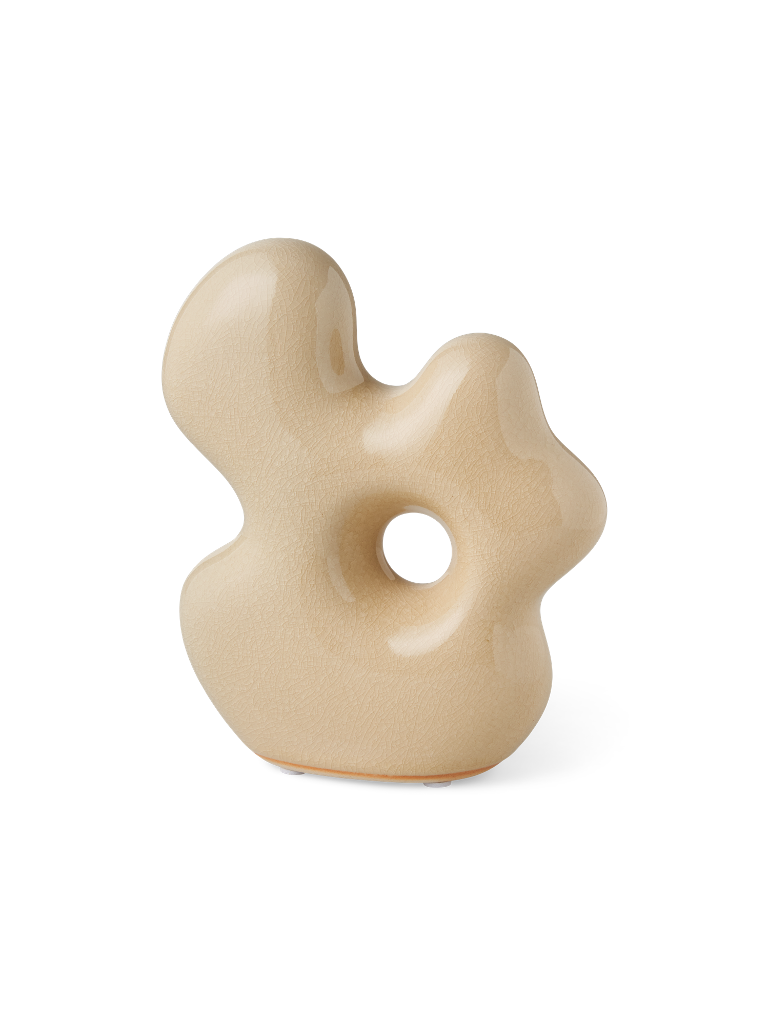 Decorative figurine Stoneware. 16.3 x 5 x 19 cm.