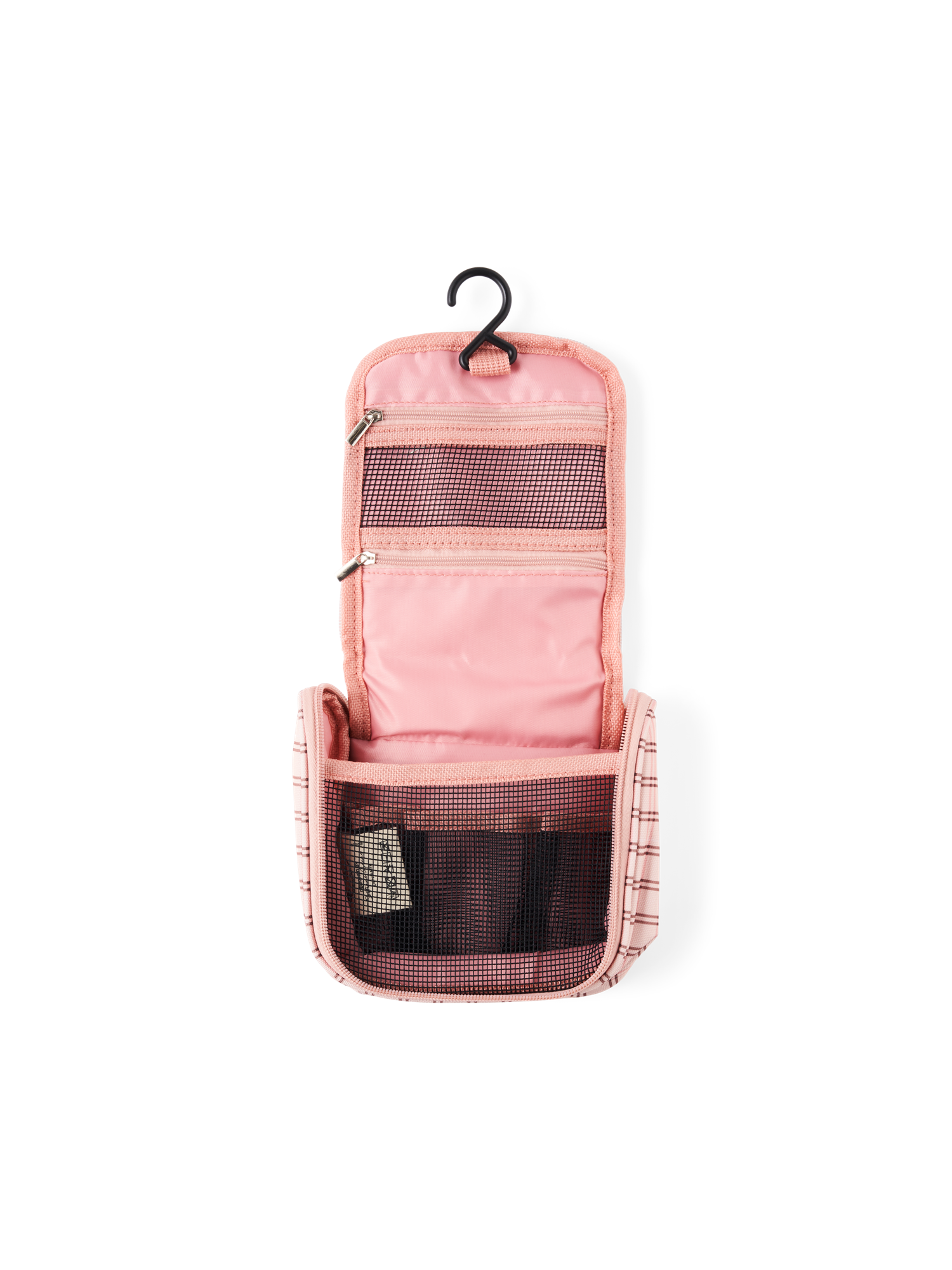 Hanging toiletry bag small Polyester/nylon. 16.5 x 7 x 16 cm.