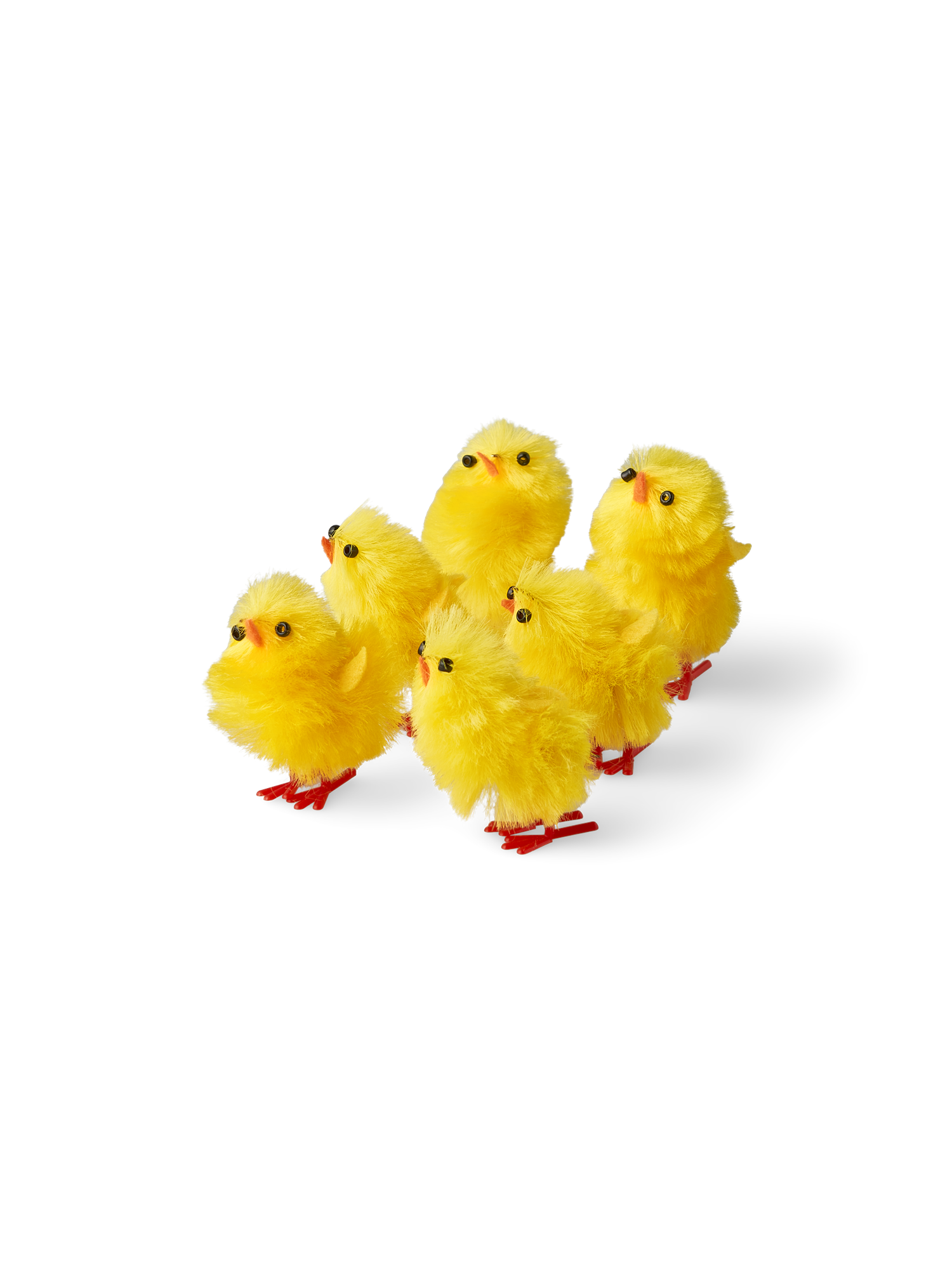 Easter chicks 6 pcs 3 cm. 6 pcs.