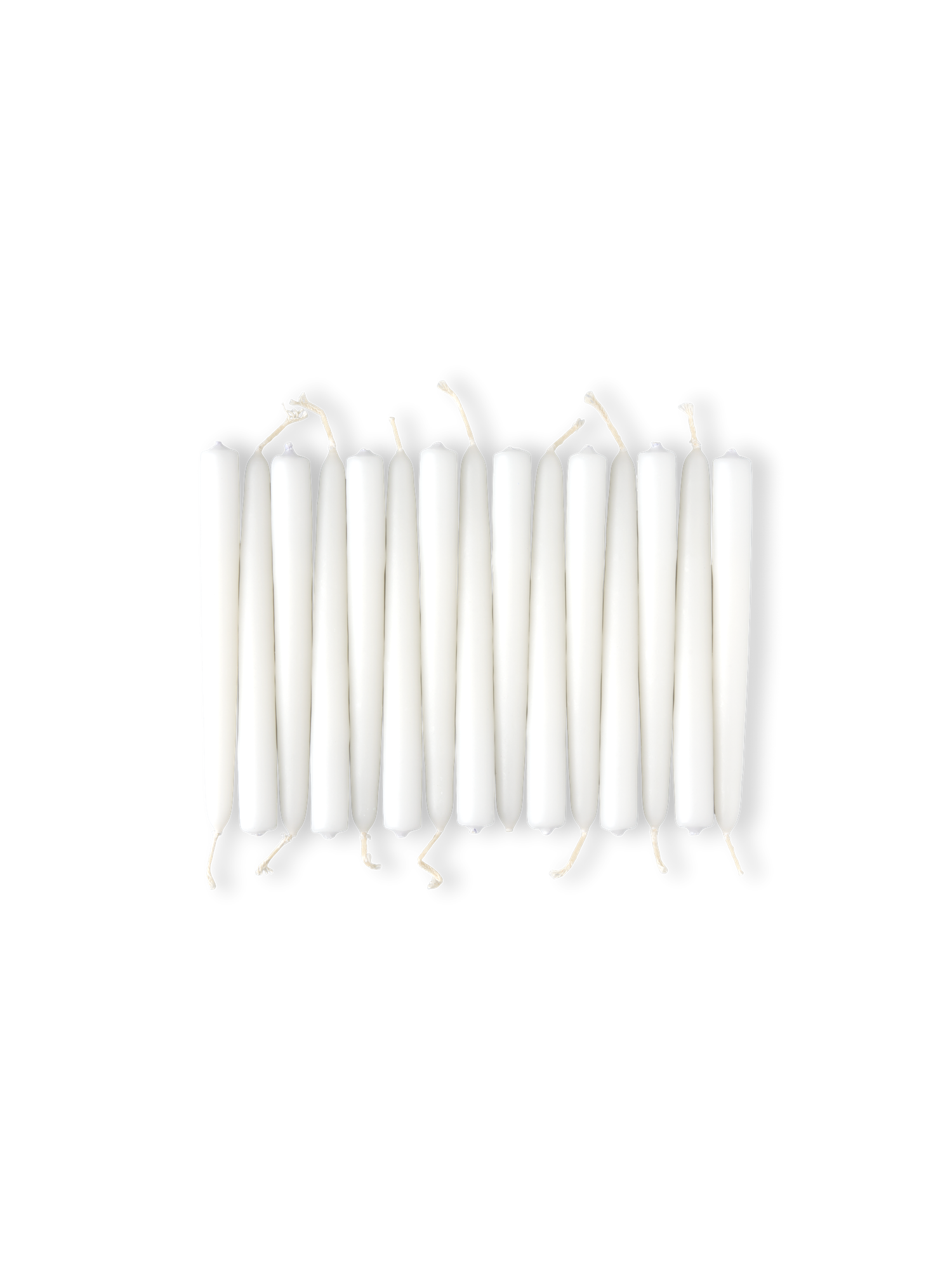 Self-extinguishing candles 12 cm Paraffine/stearine. Ø1.2 x 12 cm. 15 pcs.