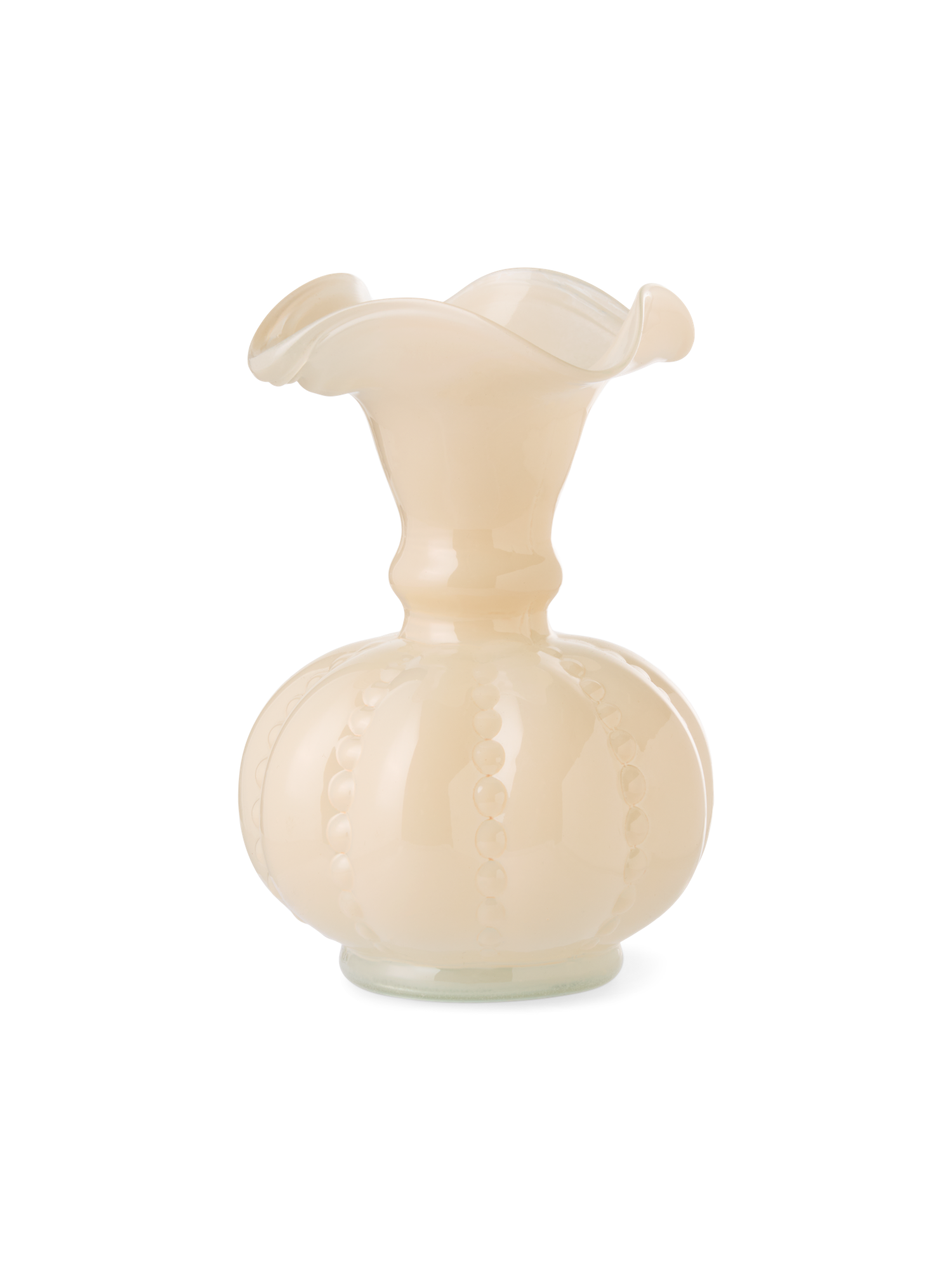 Vase Glass. Ø10 x 15 cm.