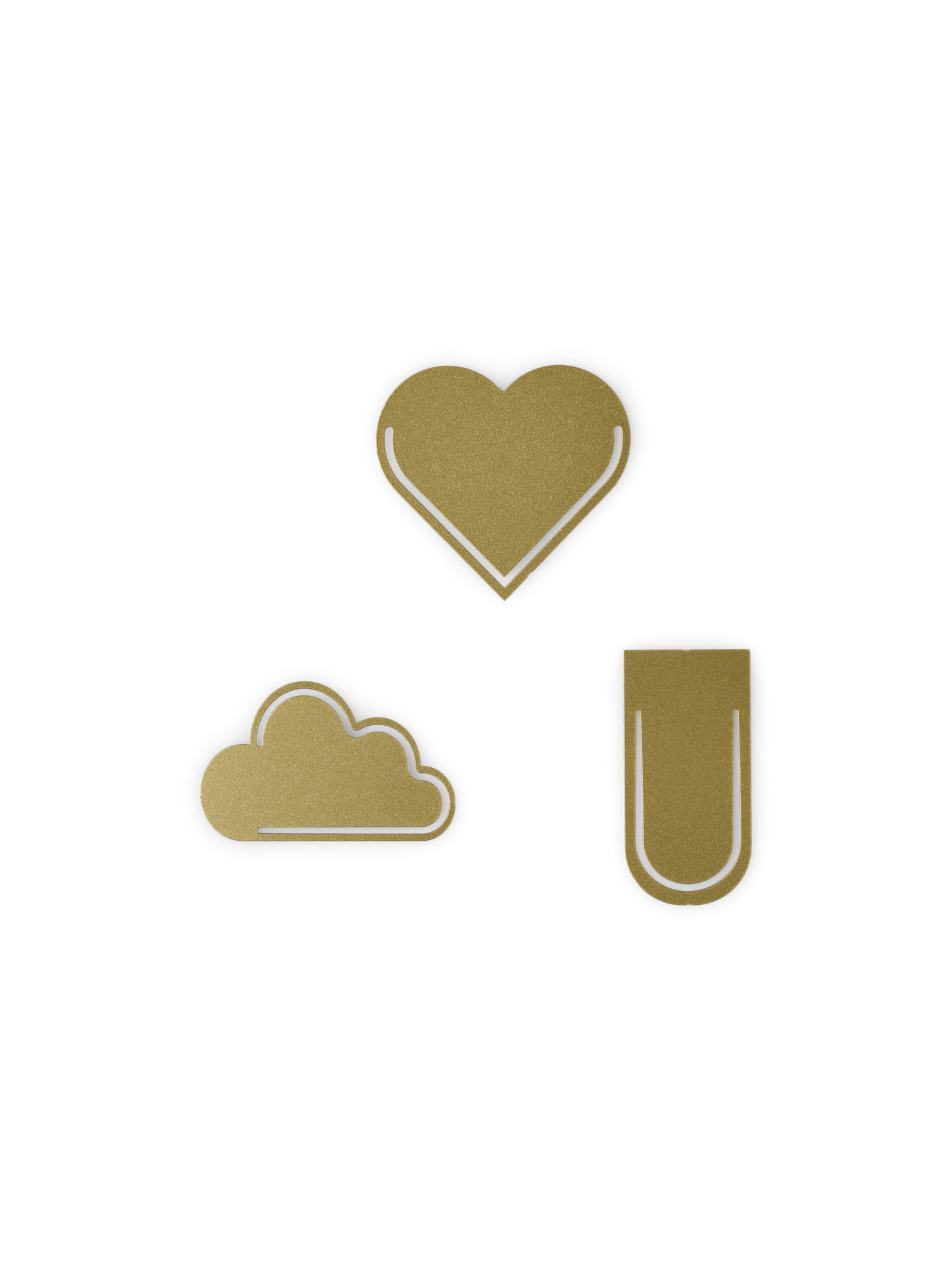 Page markers Metal. 3 pcs.