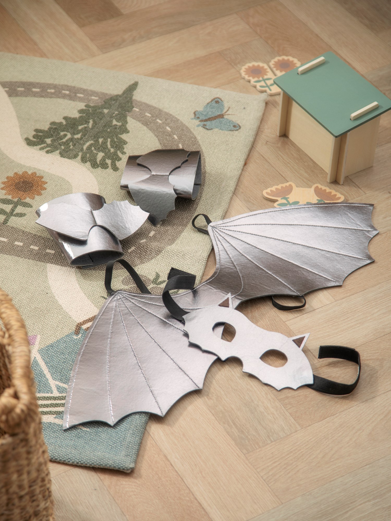 Dress-up wings bat 65 x 22 cm.