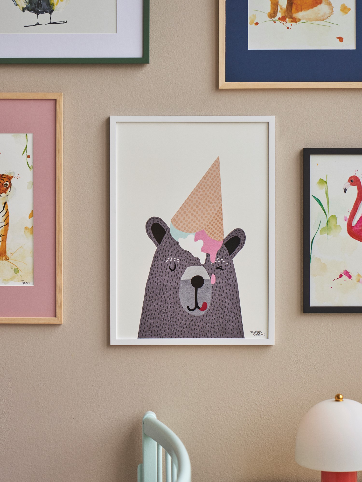 I Love Cream A3 Michelle Carlslund.