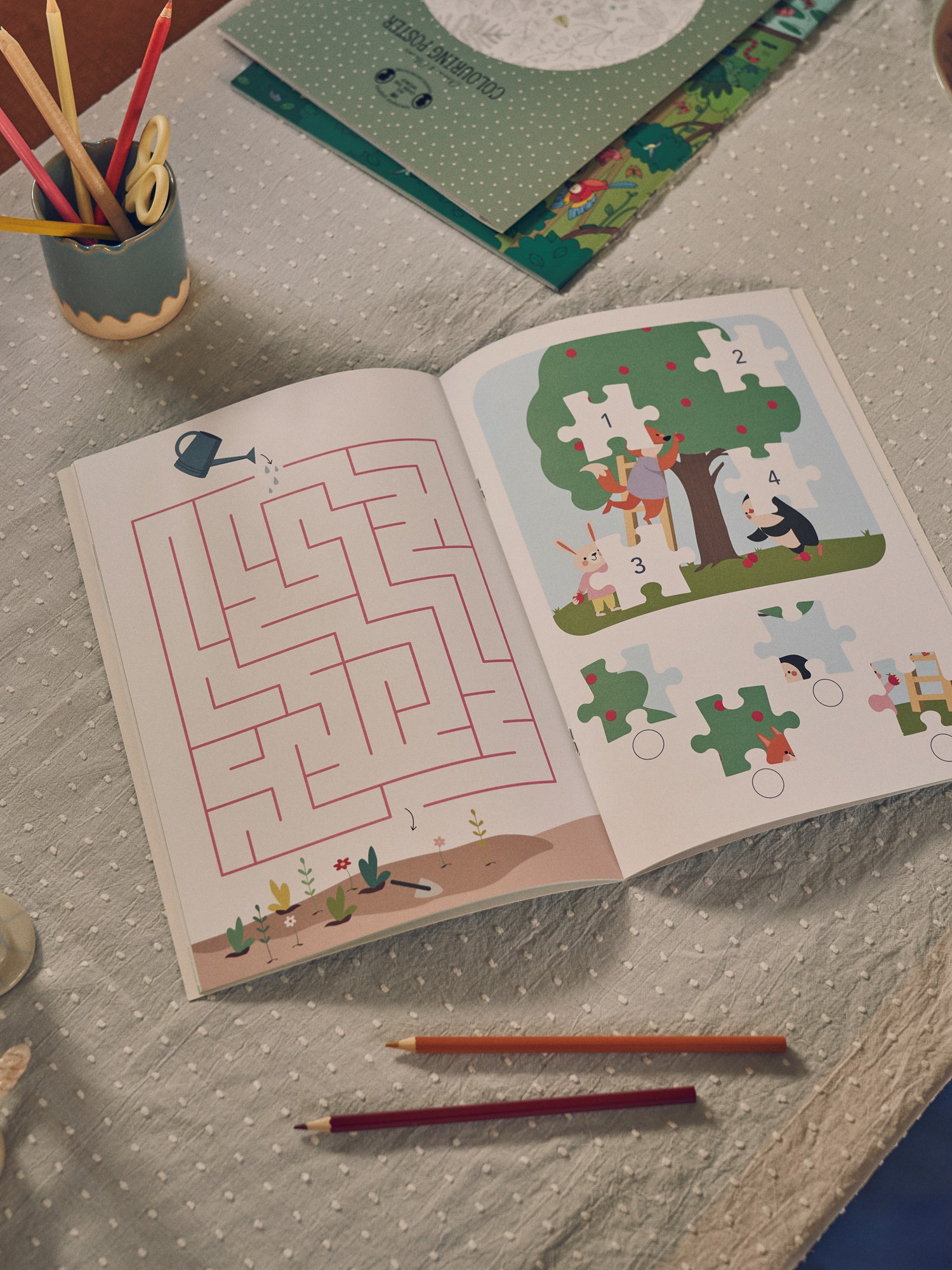 Activity book A4 Paper. A4. 24 pages.