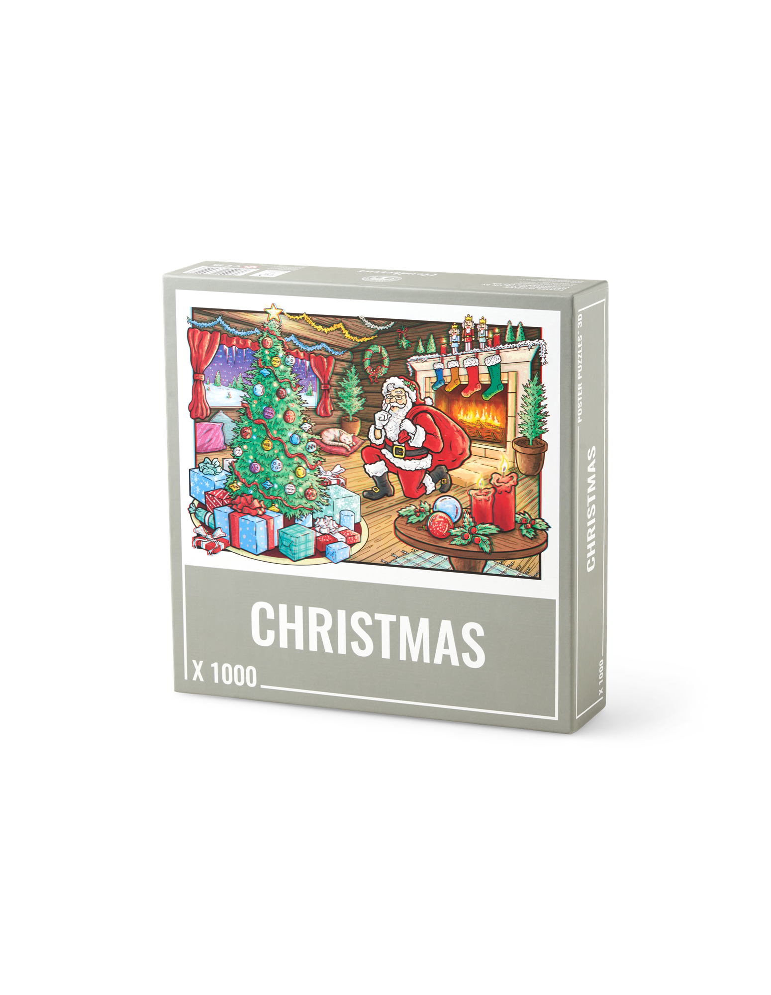 3D Jigsaw Puzzle Christmas 1000 pcs Paper. 68 x 48.5 cm.