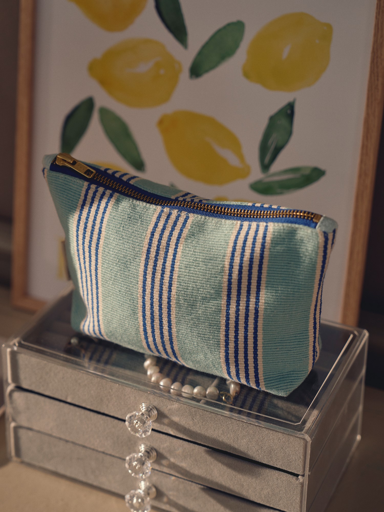 Pouch Cotton. 22 x 13 cm.