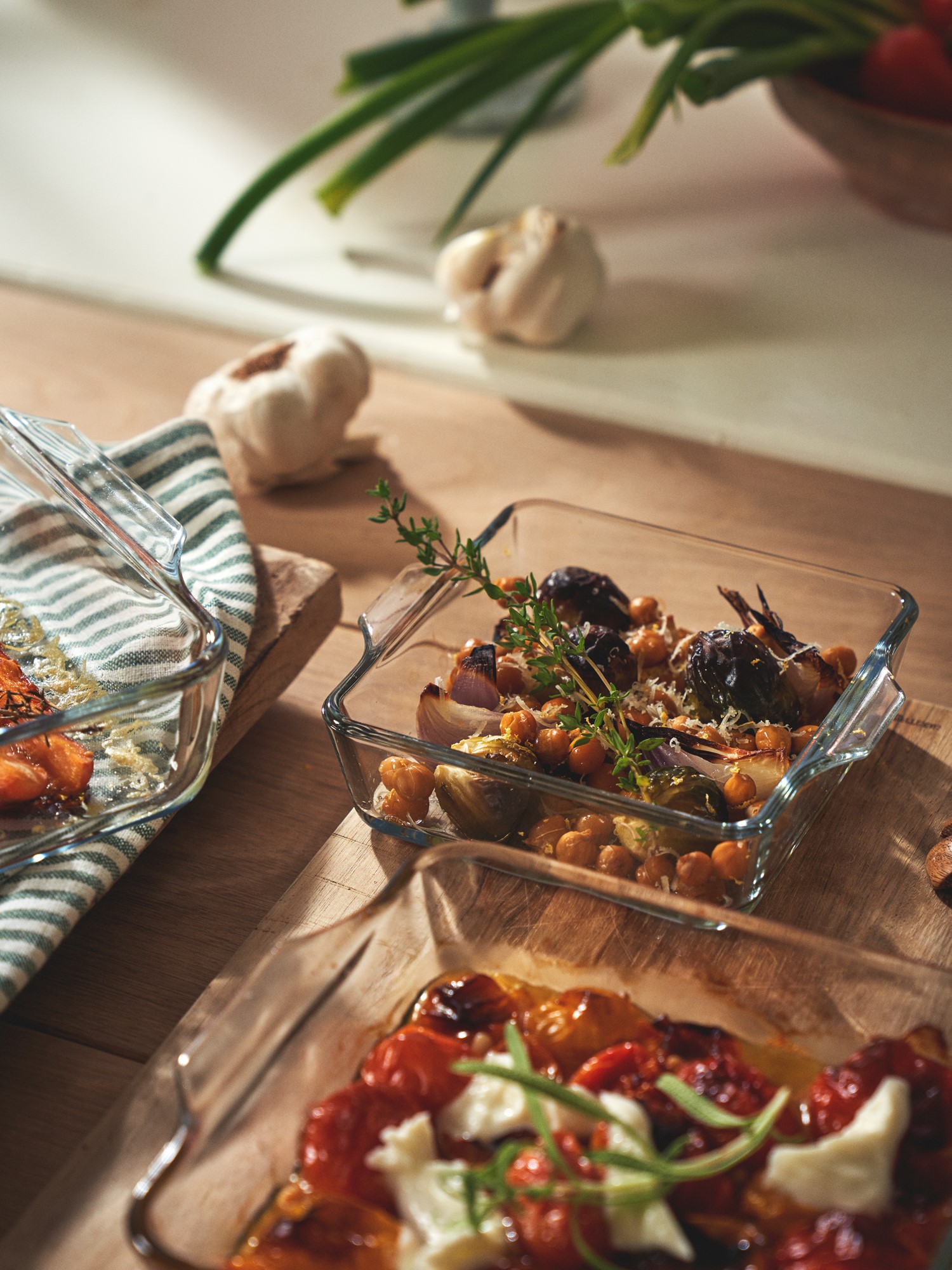 Casserole dish Glass. 15 x 13 cm. 0.5 L.