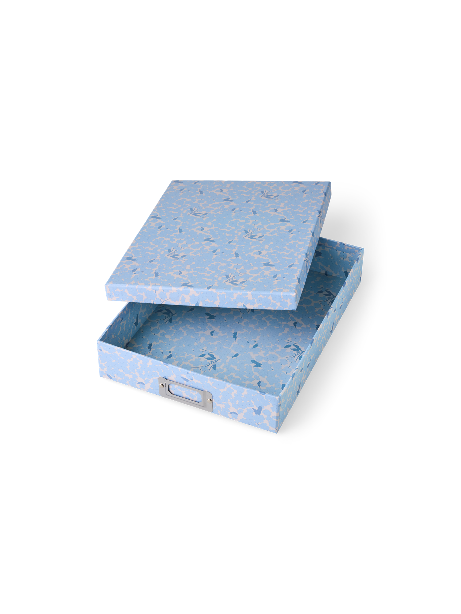 Box with label frame Paper. 31 x 23.5 x 6 cm.