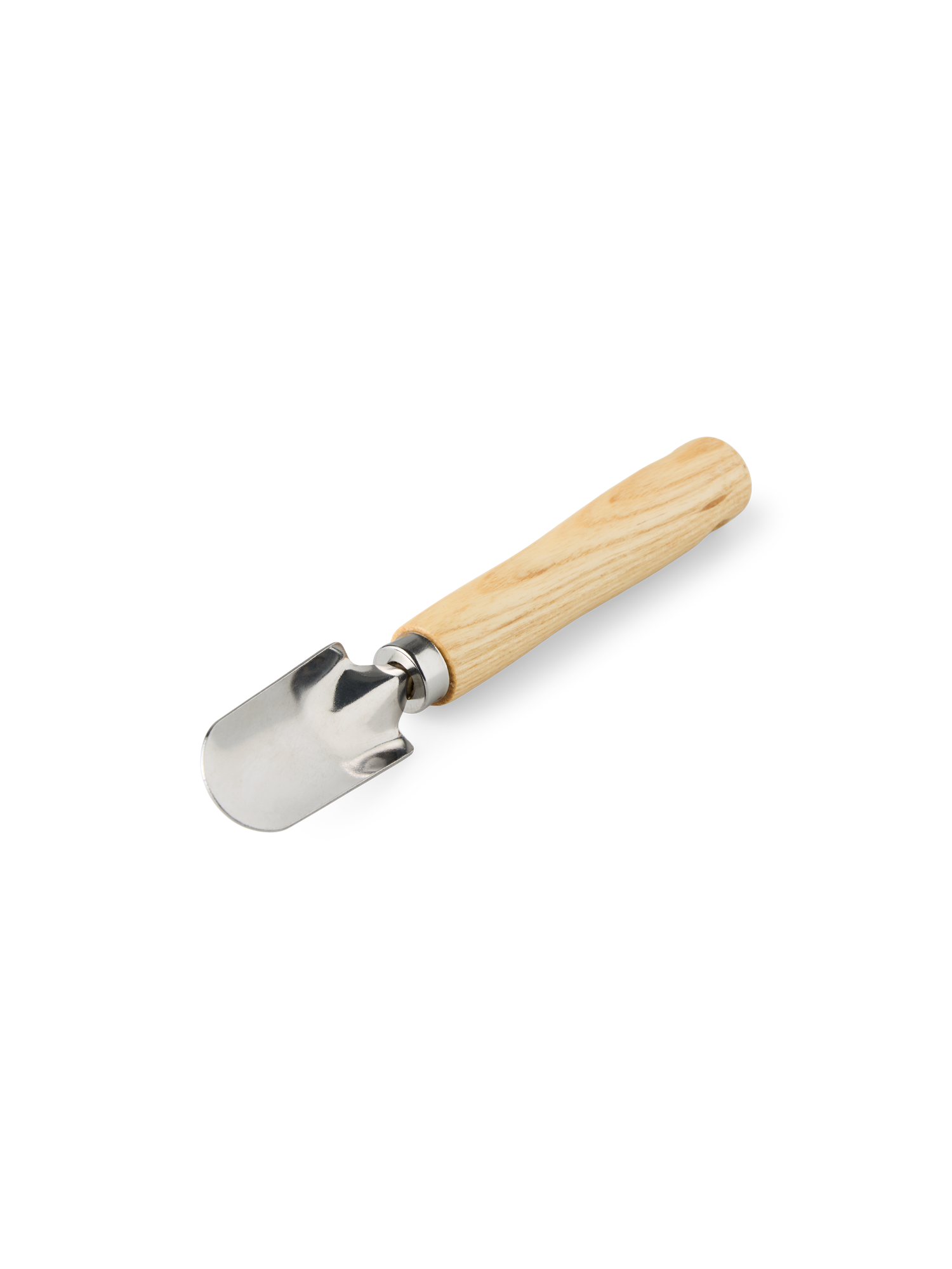 Mini garden shovel Stainless steel/bamboo. 18.5 cm.