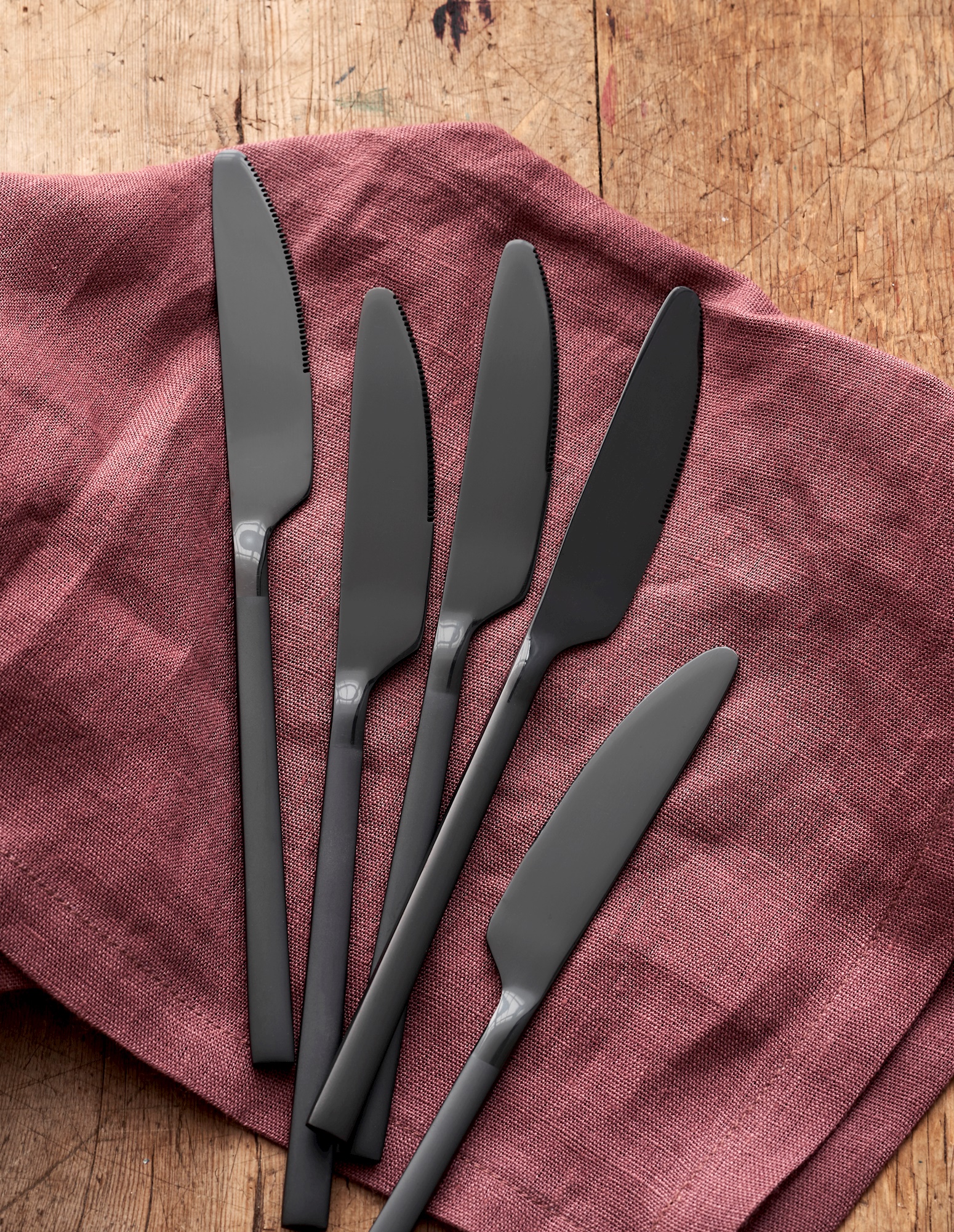 Knife Stainless steel. 21 cm.