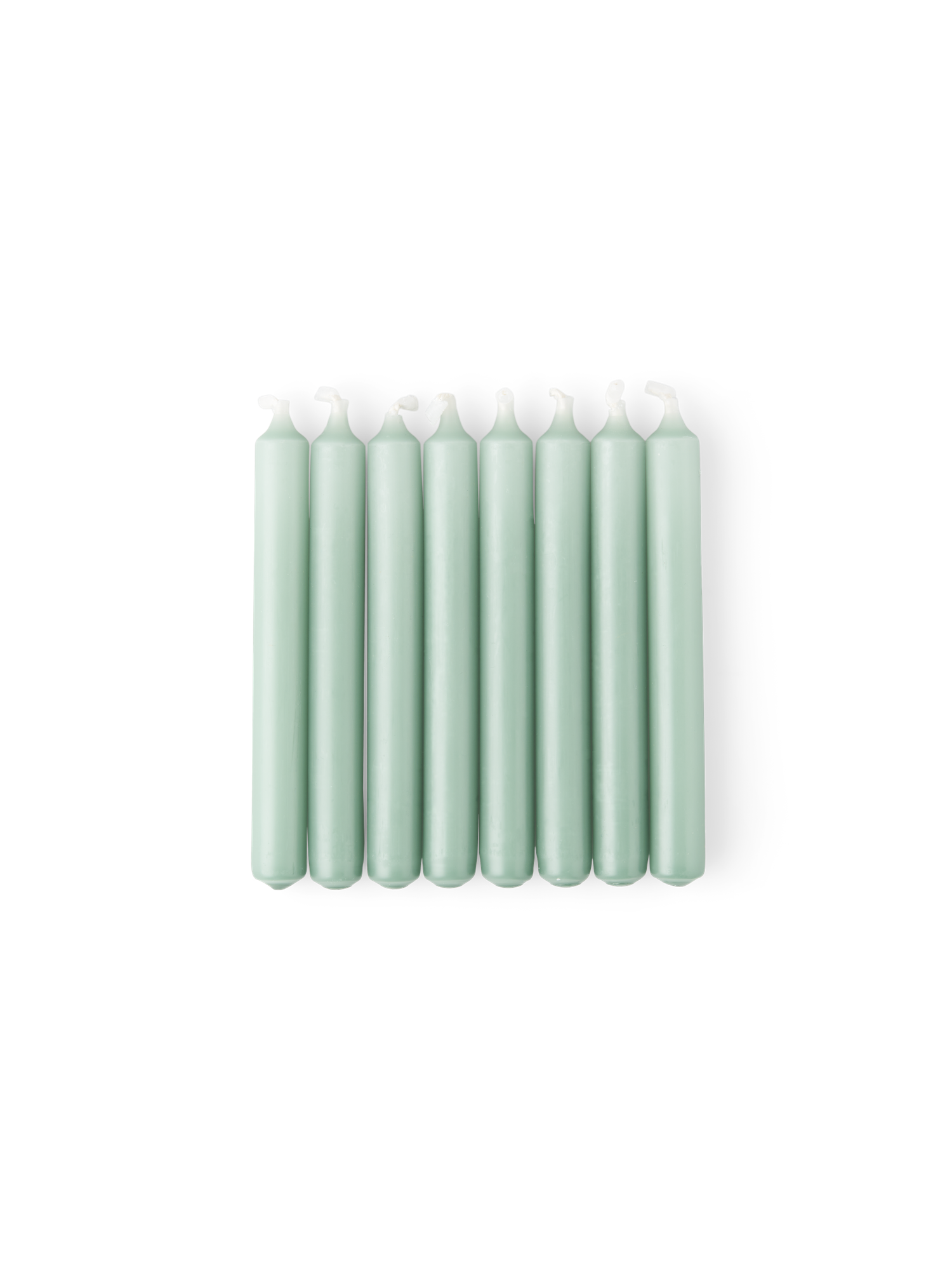 Candles 10.2 cm Paraffin wax. Ø1.2 x 10.2 cm. 8 pcs.