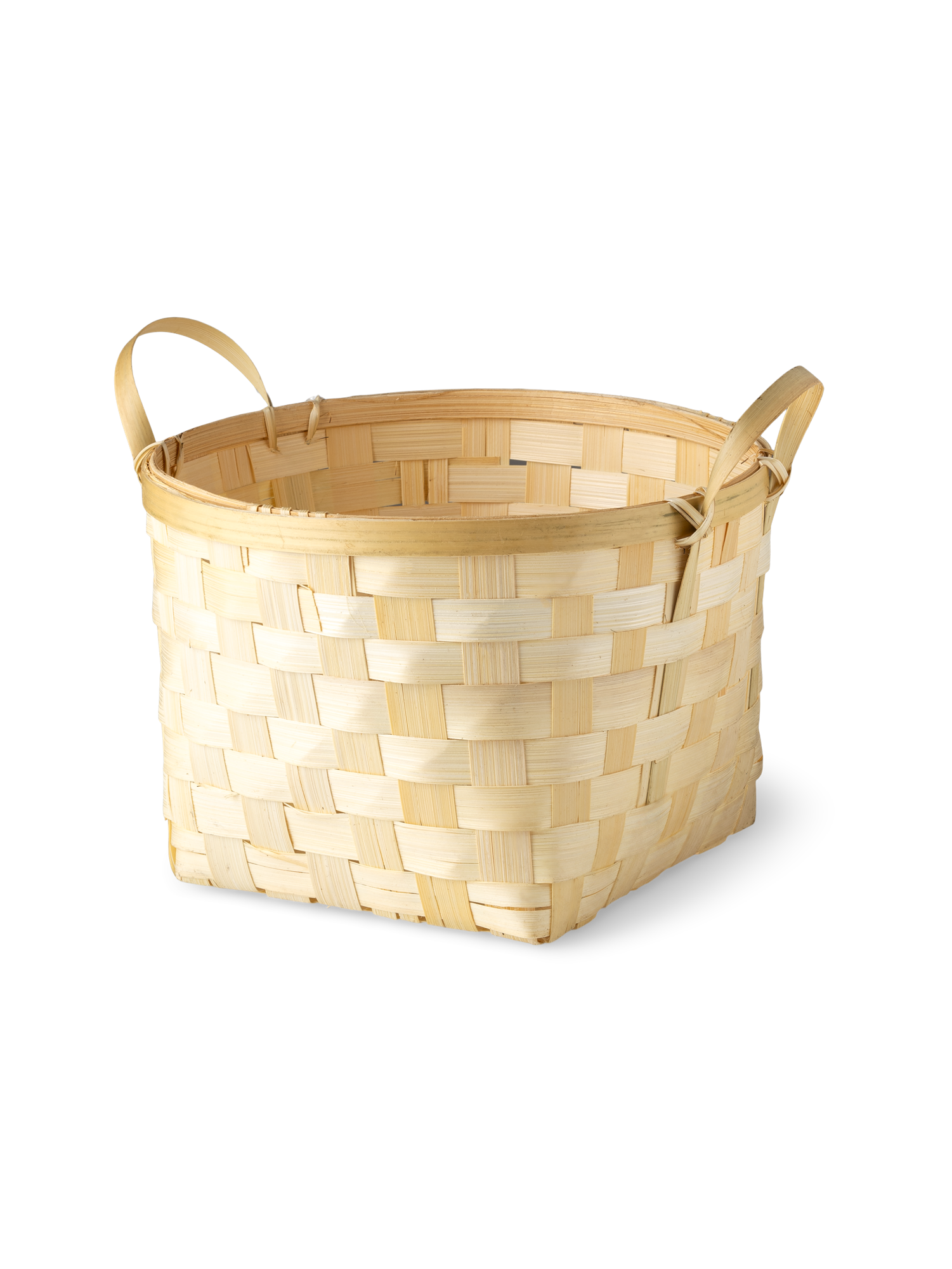Basket Bamboo. 24 x 24 x 16 cm.