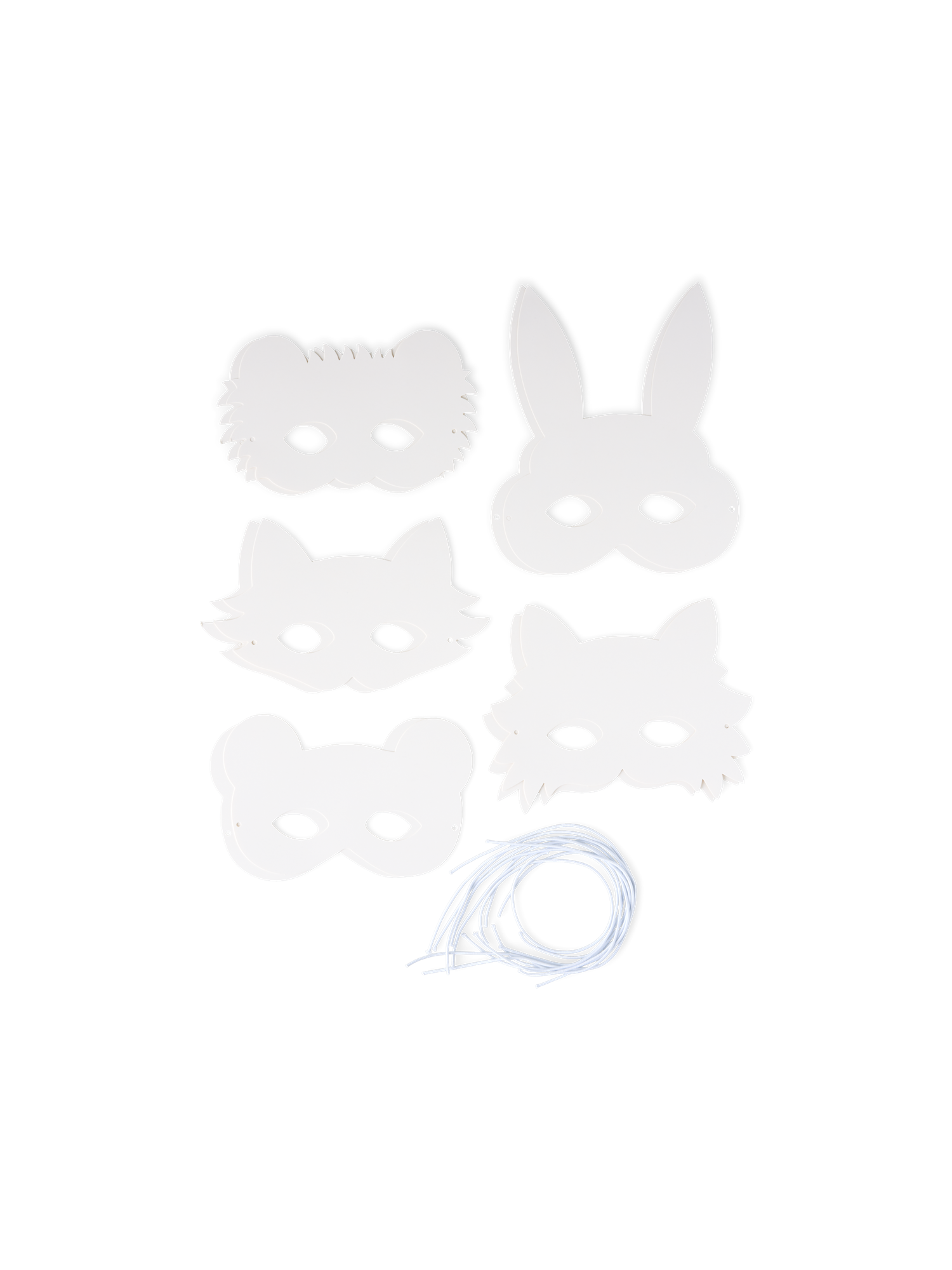 DIY masks Cardboard. 10 pcs.