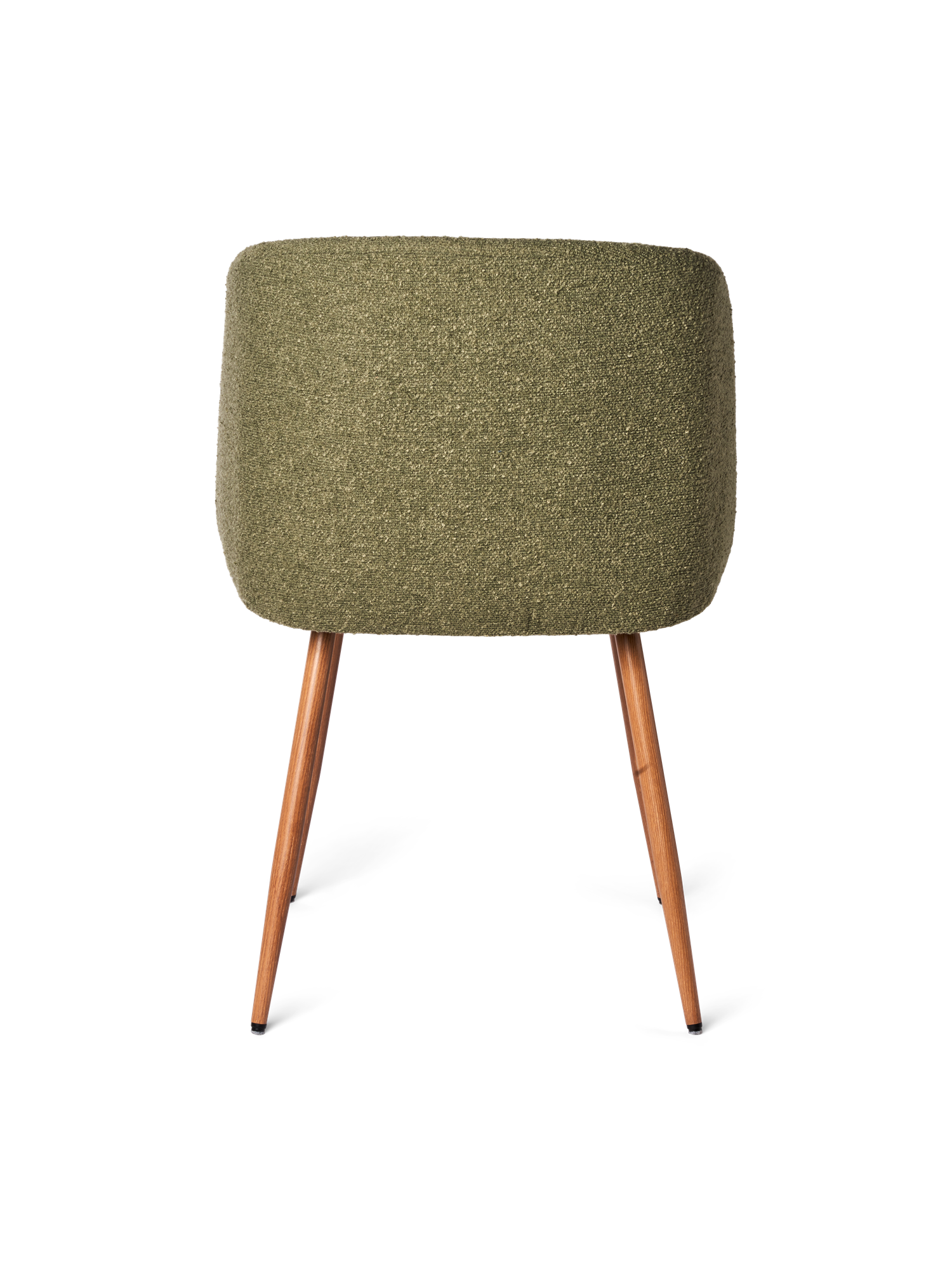 Chair with bouclé fabric Iron/polyester/polyurethane. 50 x 42,5 x 81 cm.