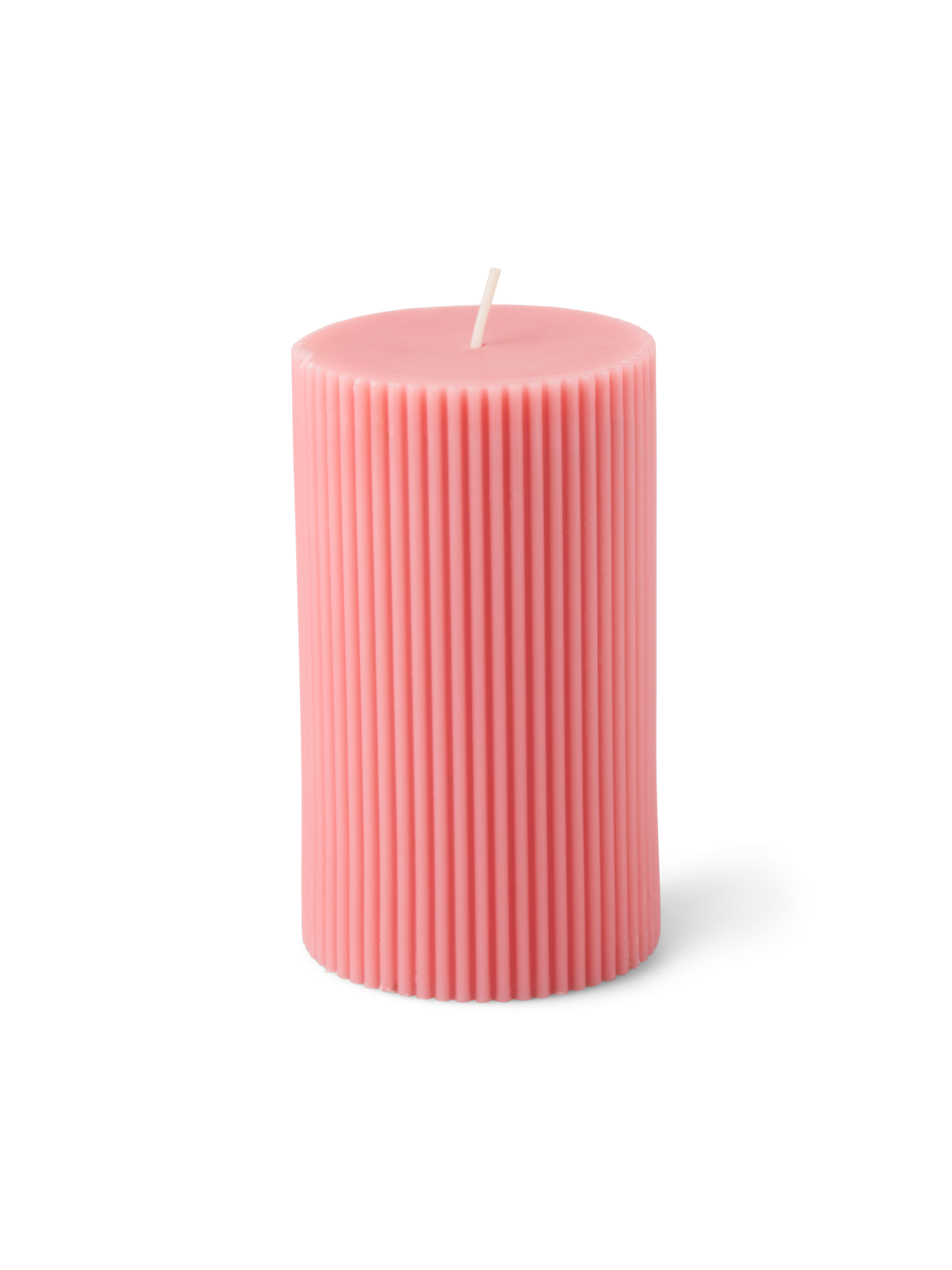 Pillar candle Paraffin wax/stearin wax. Ø7 x 12 cm.