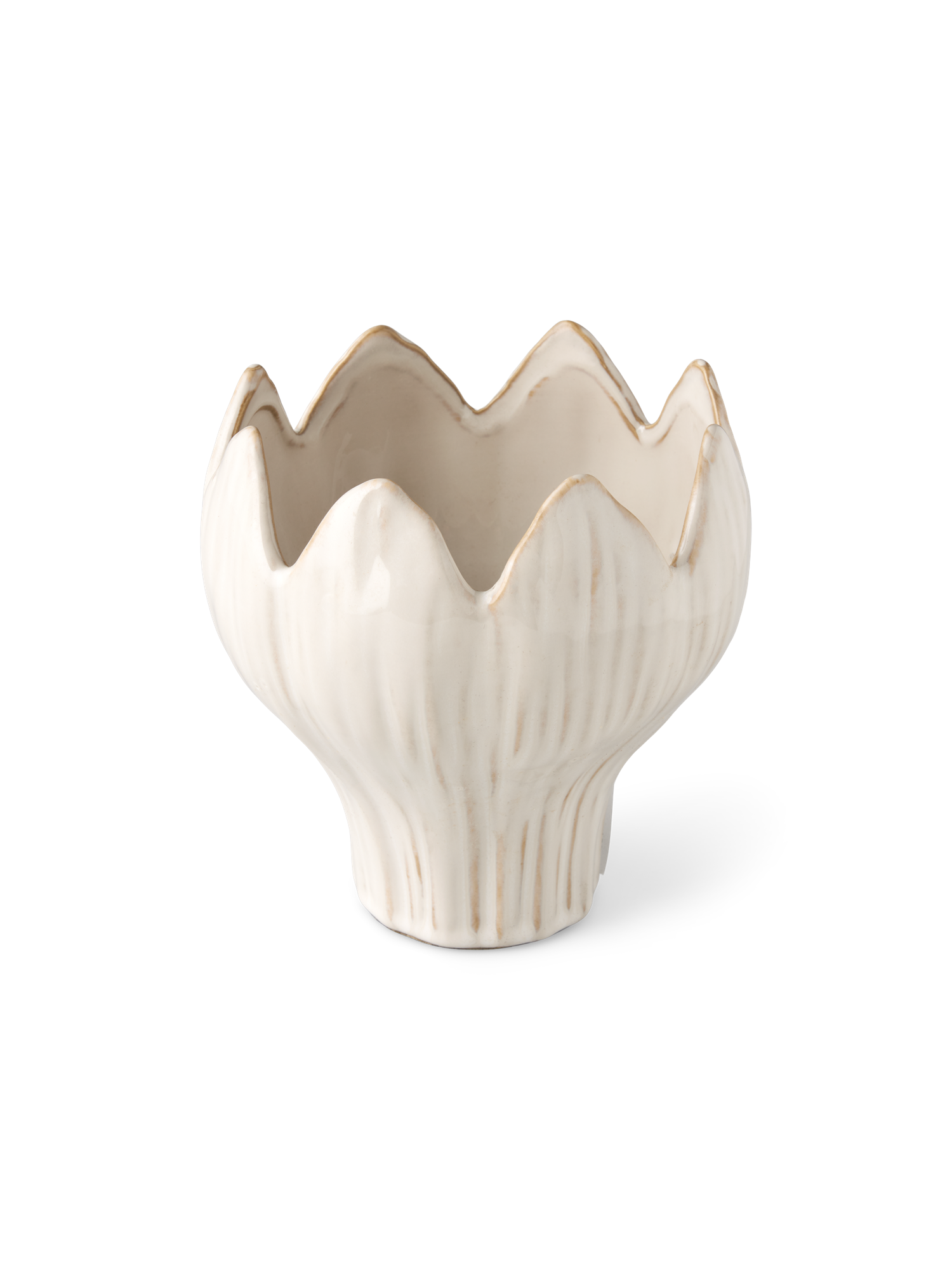 Flowerpot Stoneware. 16 x 16 x 16 cm.