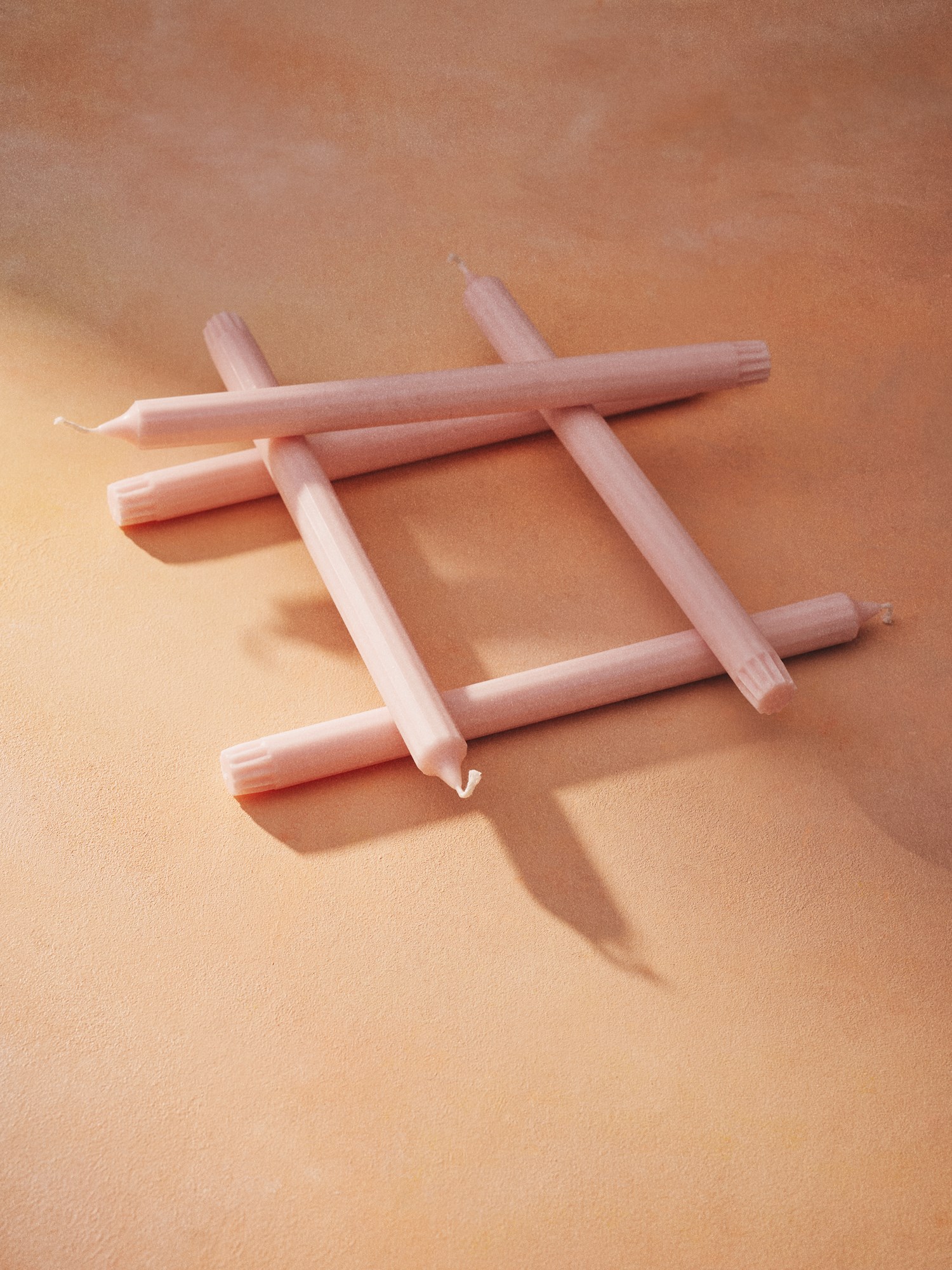 Candles 30 cm Ø2.2 x 30 cm. 2 pcs.