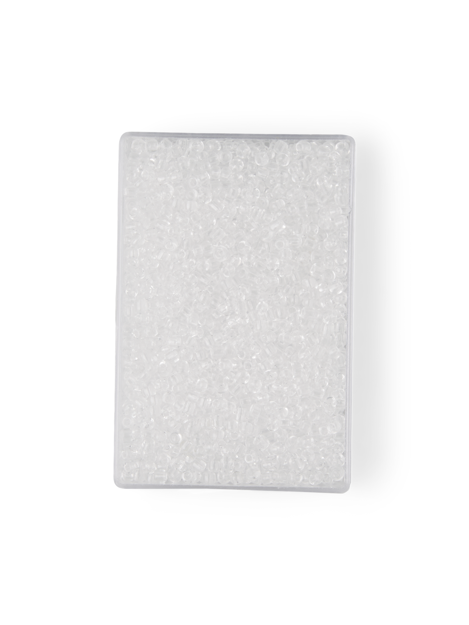 Glass beads Glass. 2 x 1.5 mm. 25 g.