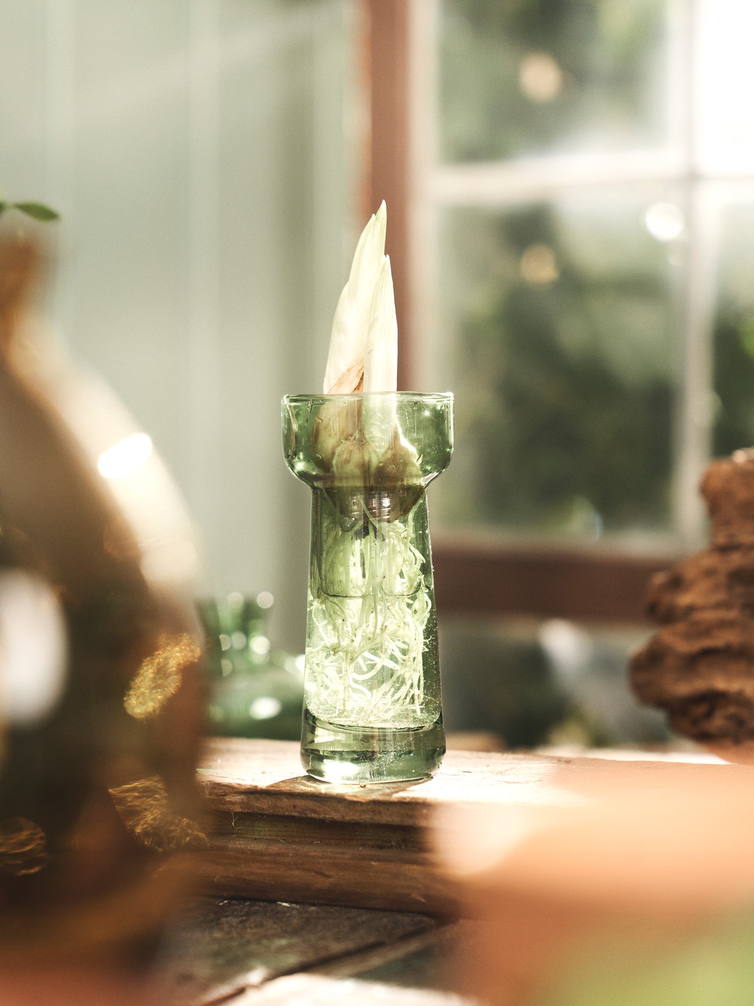 Vase Glass. Ø4.8 x 10 cm.