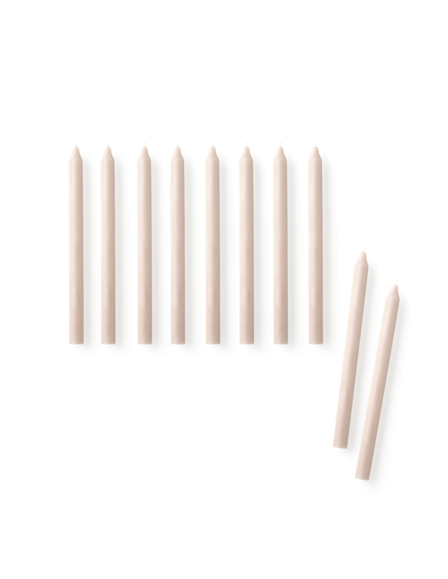 Taper Candle 29 cm 10 pcs Paraffin. 29 cm. 10 pcs.