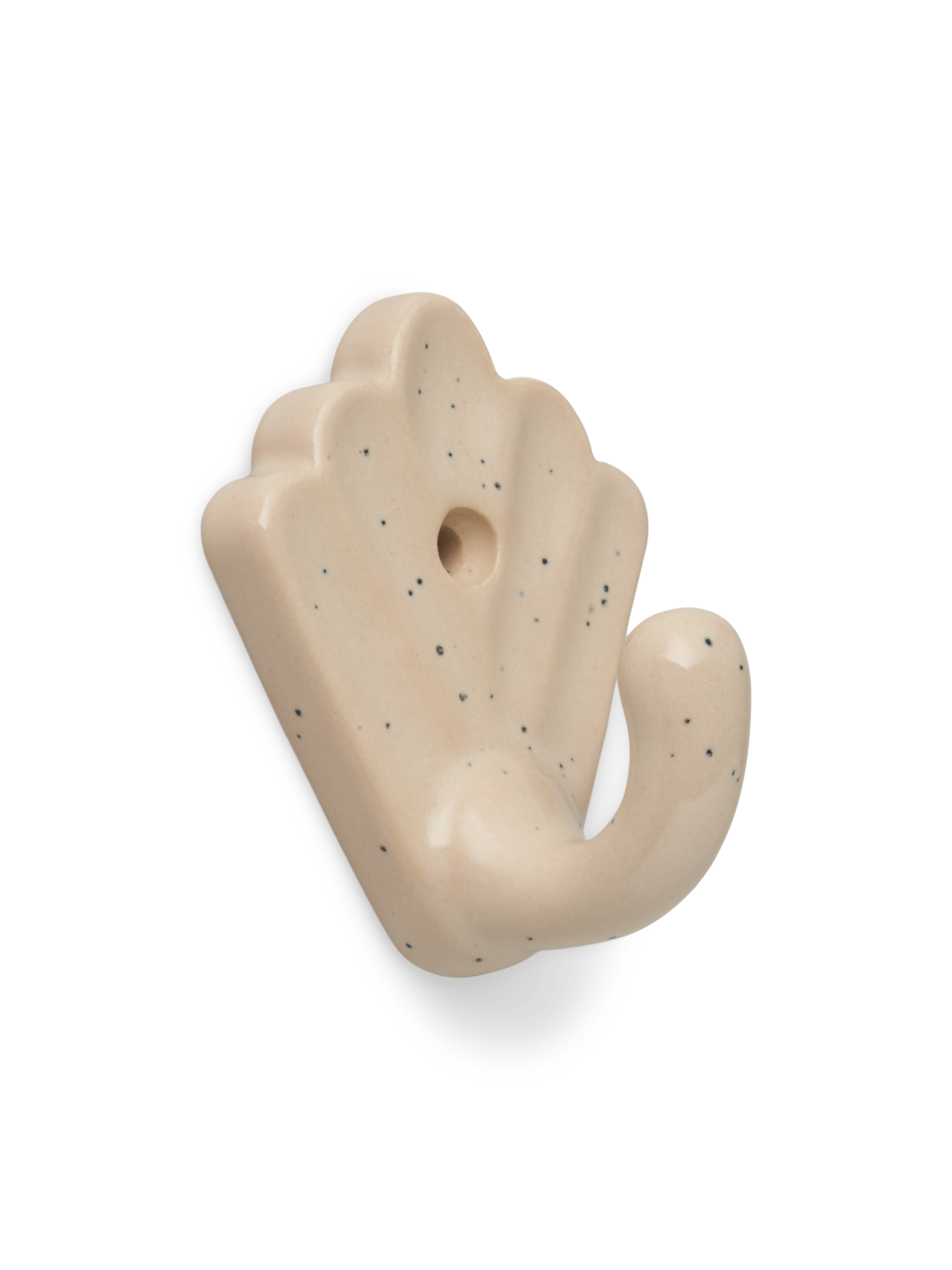 Hook Ceramic. 6 x 6 cm.