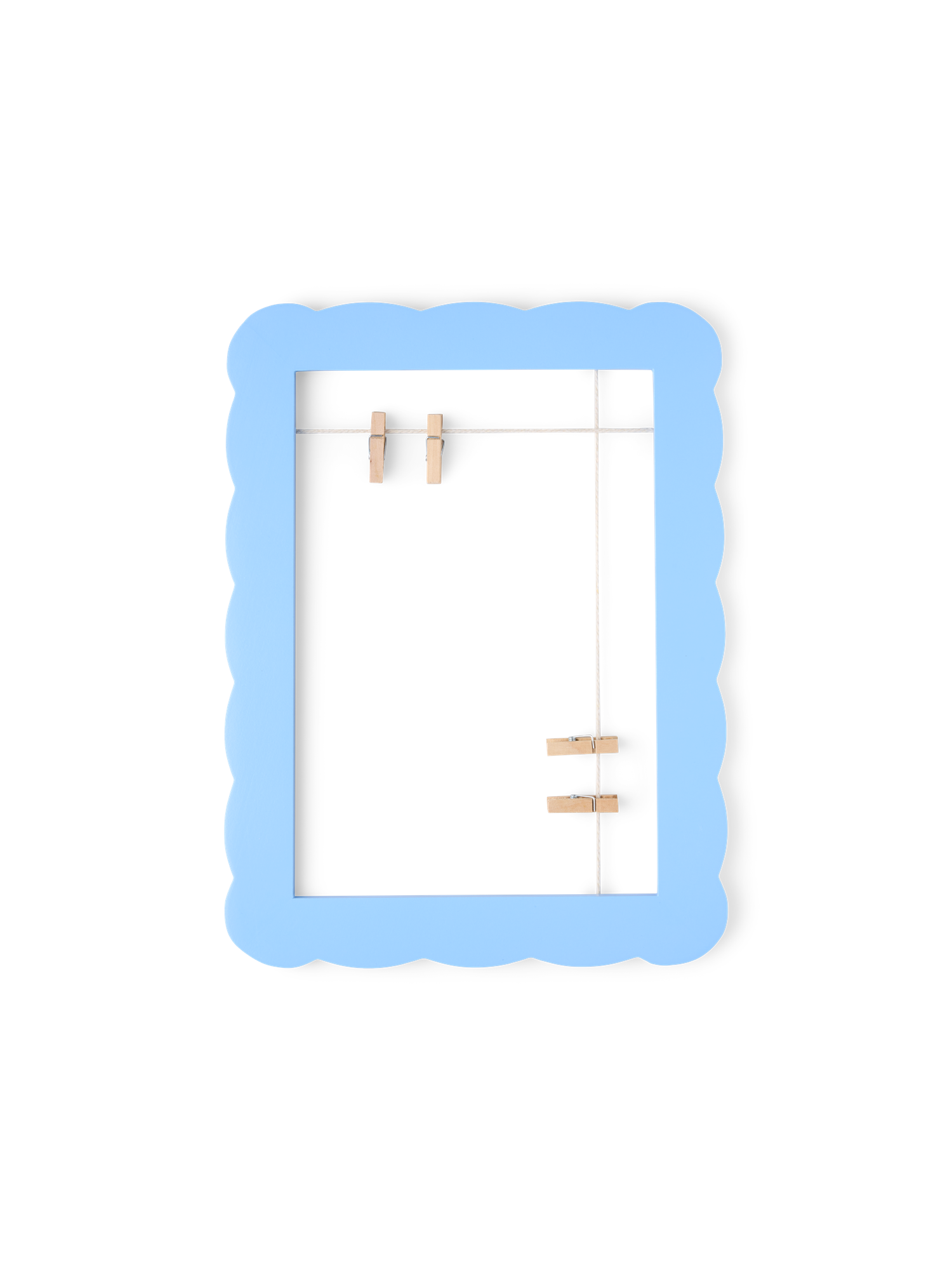 Small children's frame Poplar wood. 25 x 33 cm.