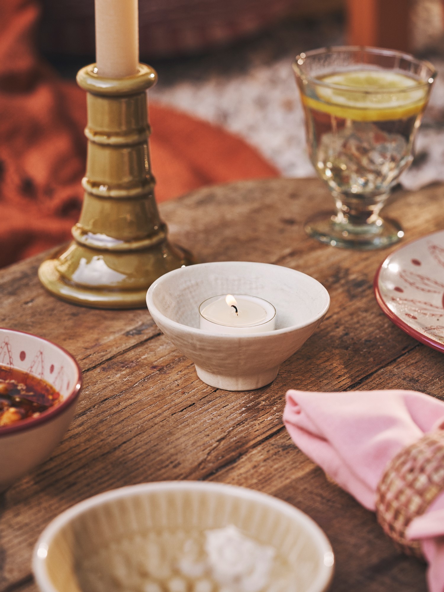 Tealights Rapeseed wax. 6 h. 15 pcs.