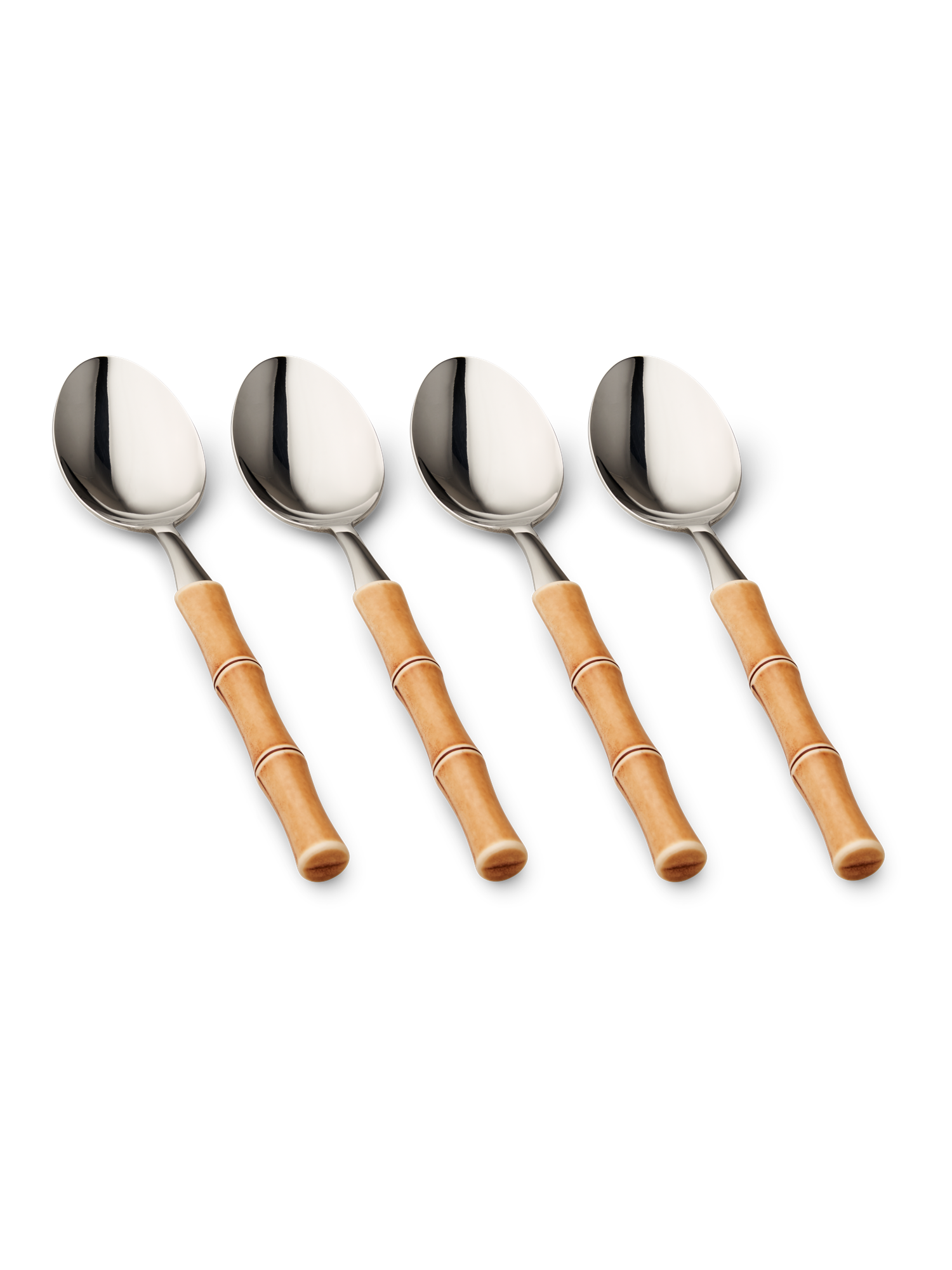Tablespoon Bamboo Stainless steel/nylon. 20.5 cm. 4 pcs.