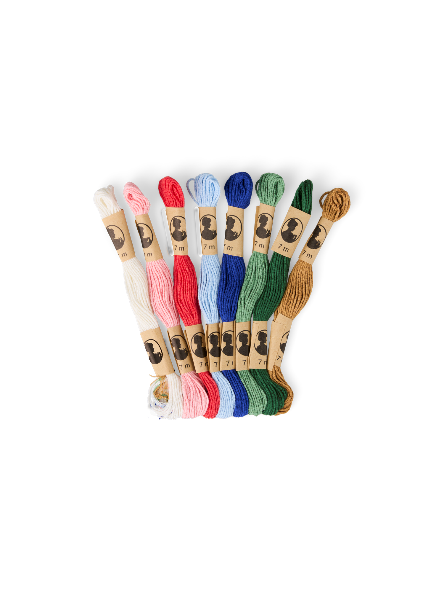 Embroidery thread 8 x 7 m.