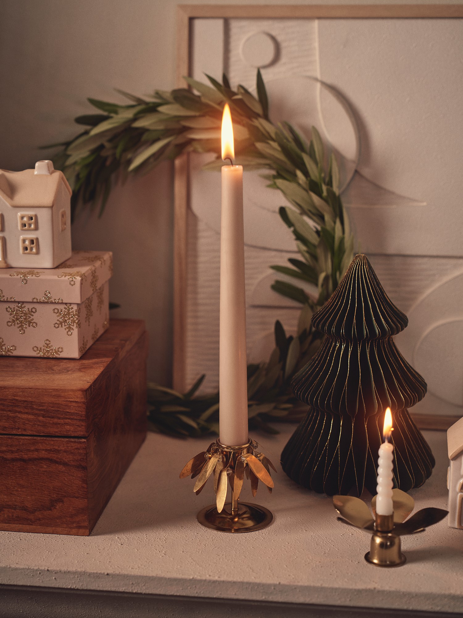 Candleholder Iron. 6.5 cm.