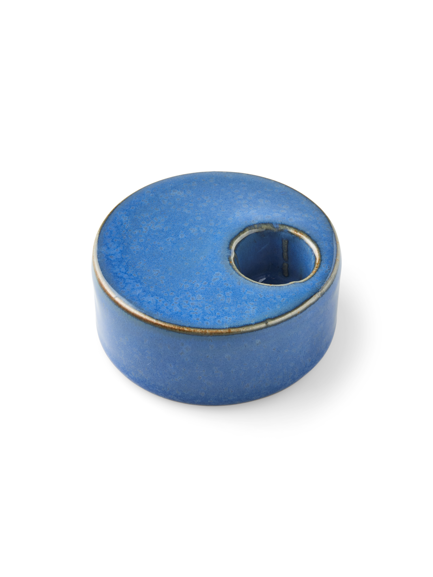 Candleholder Stoneware. Ø7 x 2.8 cm.