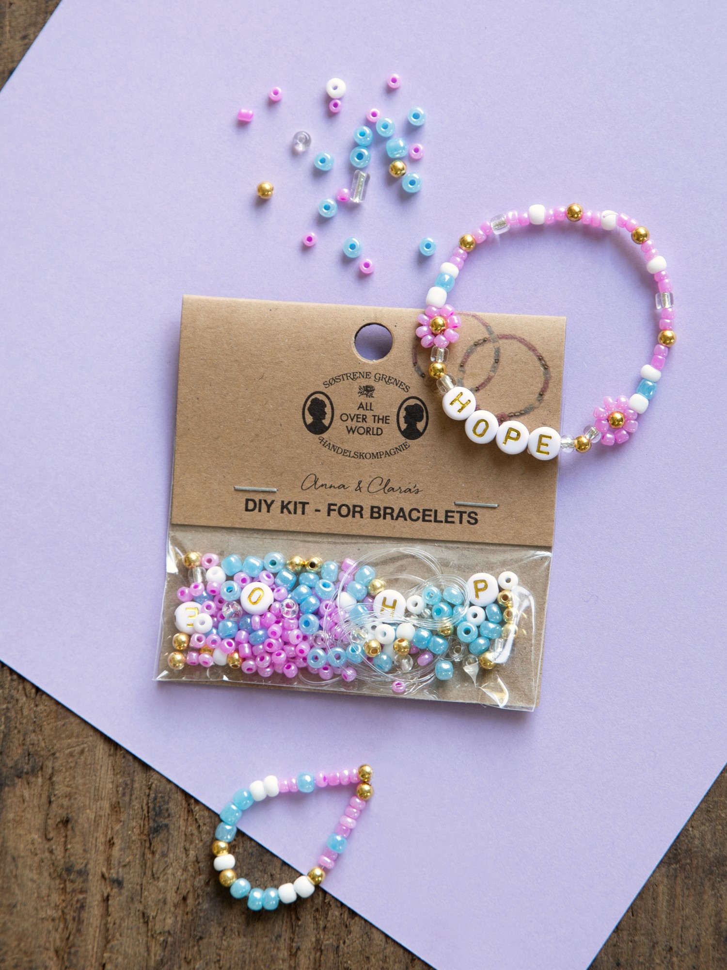 DIY bracelet kit 2 creations.