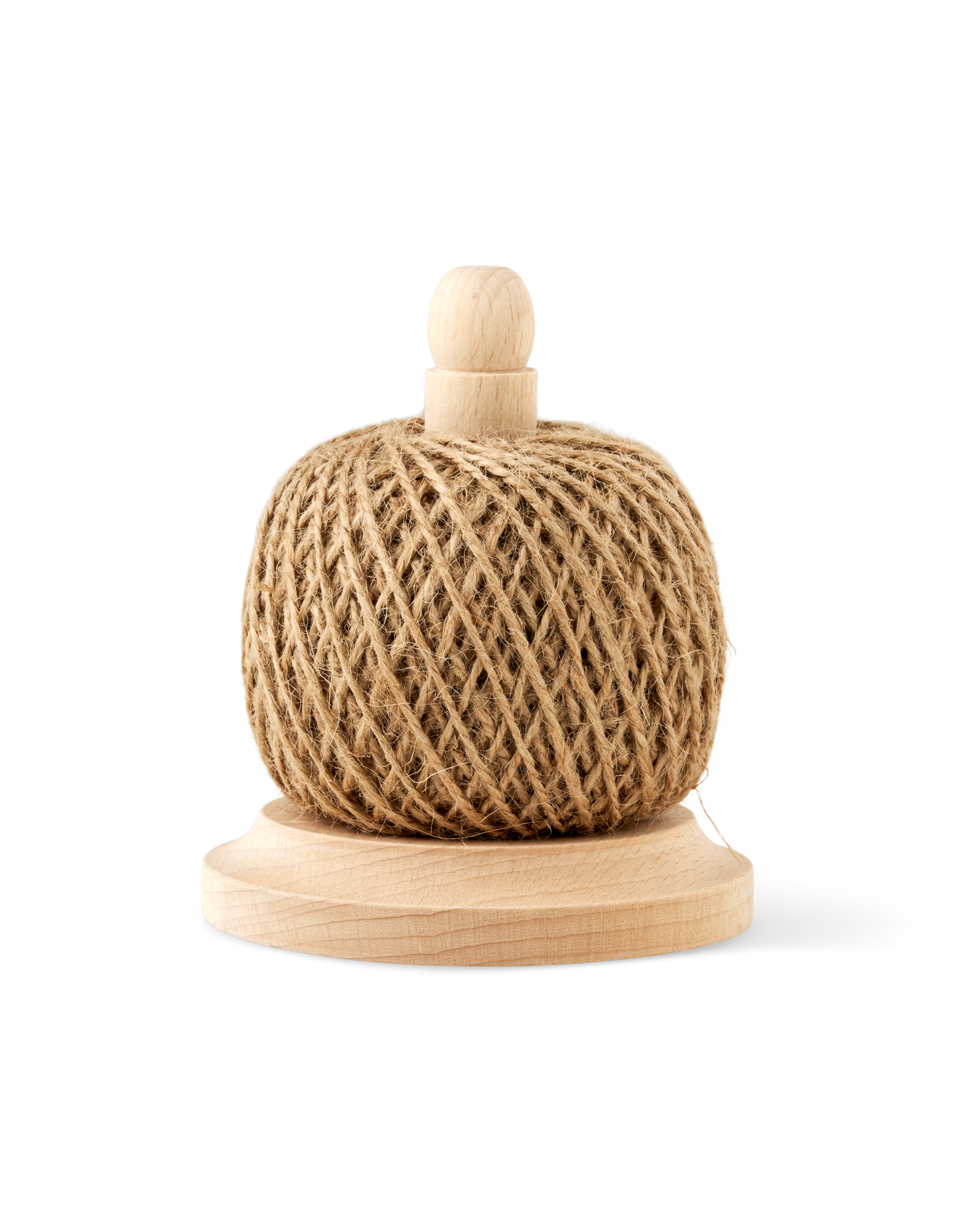 Jute twine with holder Jute/beech wood. 75 m.