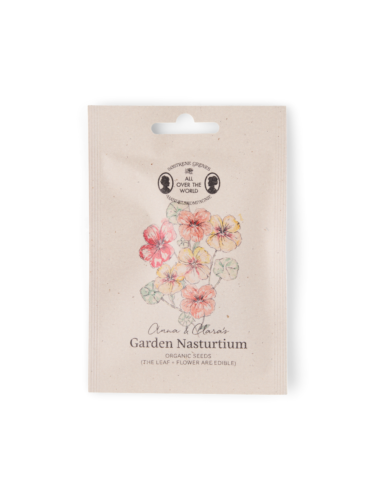 Organic garden nasturtium seeds 1 g.