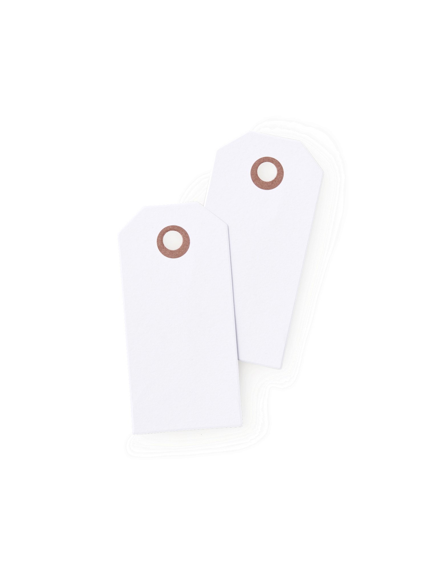 Manila tags Paper. 8 x 4 cm. 20 pcs.