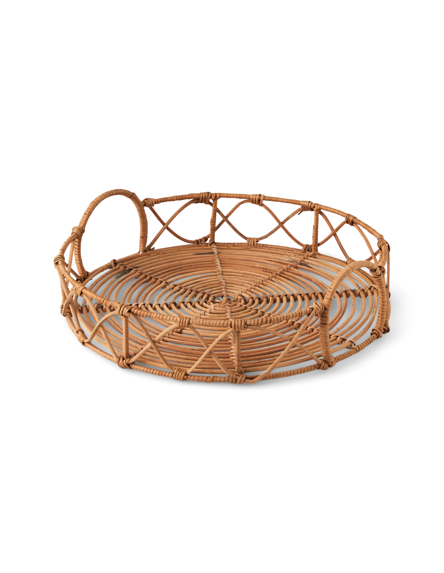 Tray Rattan. Ø35 x 7 cm.