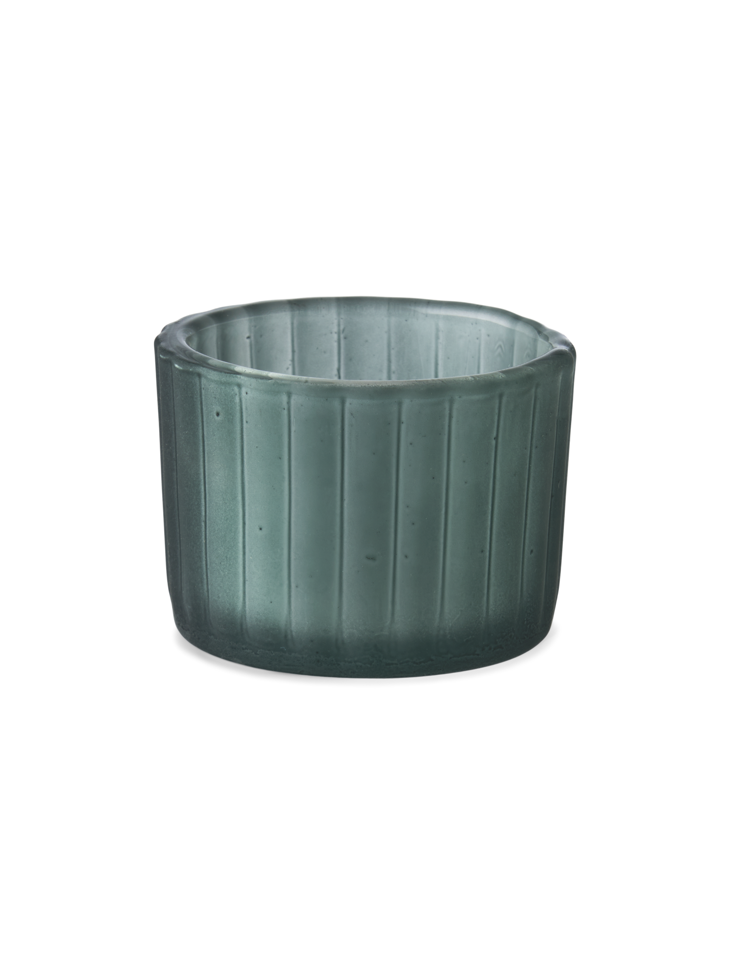 Tealight holder Glass. 5.5 x 3.5 cm.