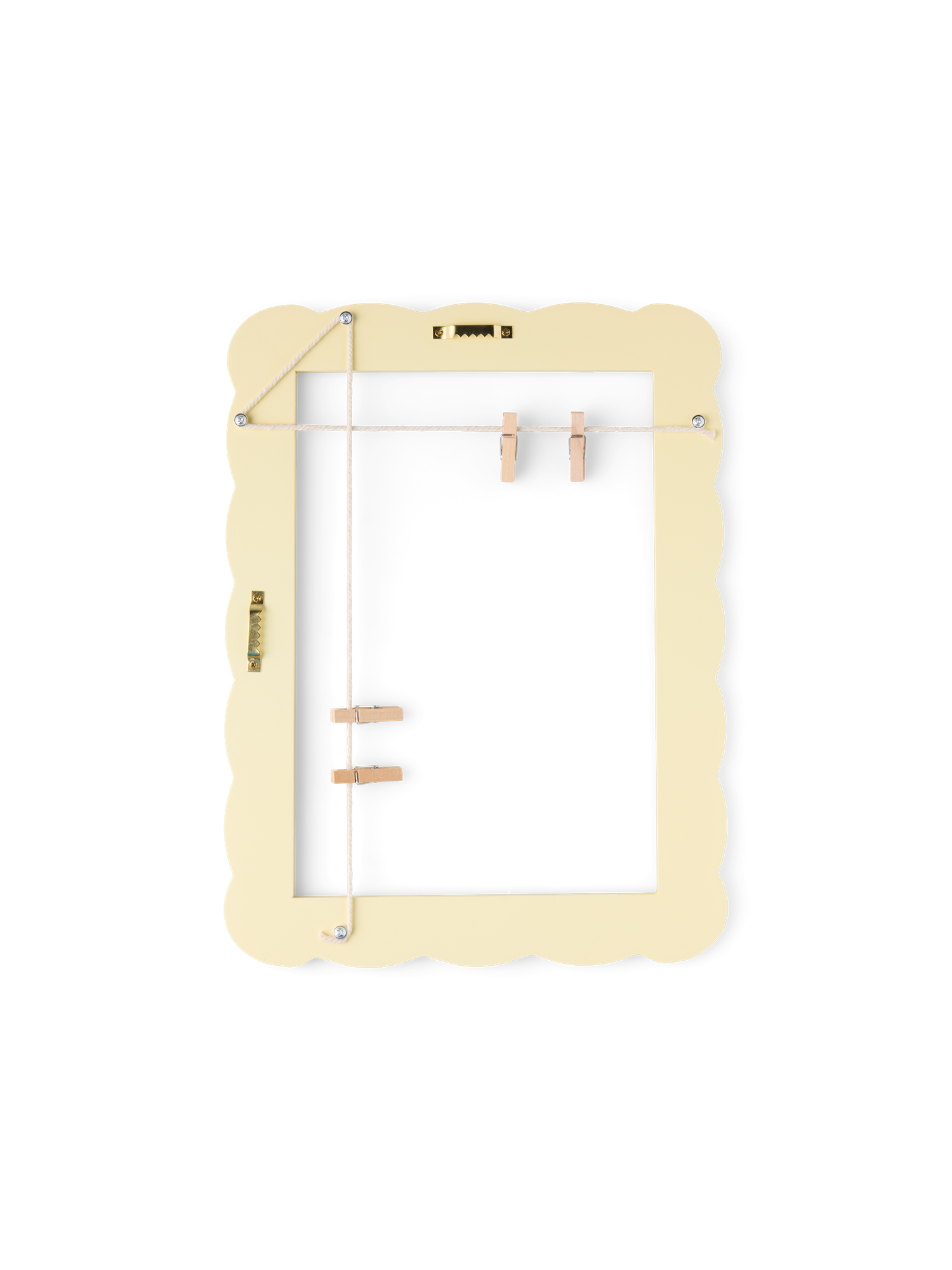 Small children's frame Poplar wood. 25 x 33 cm.