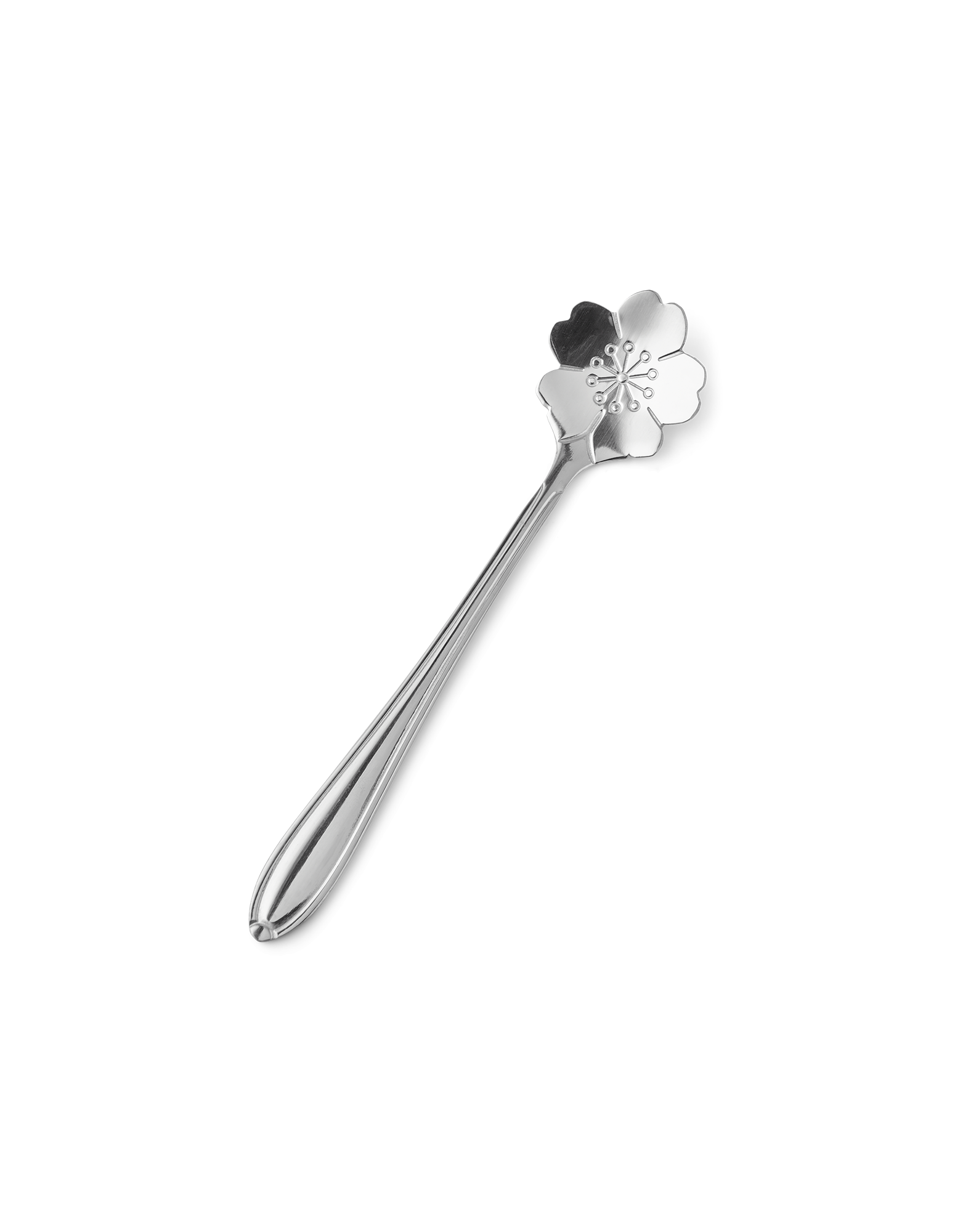 Flower spoon Stainless steel. 12.8 cm.