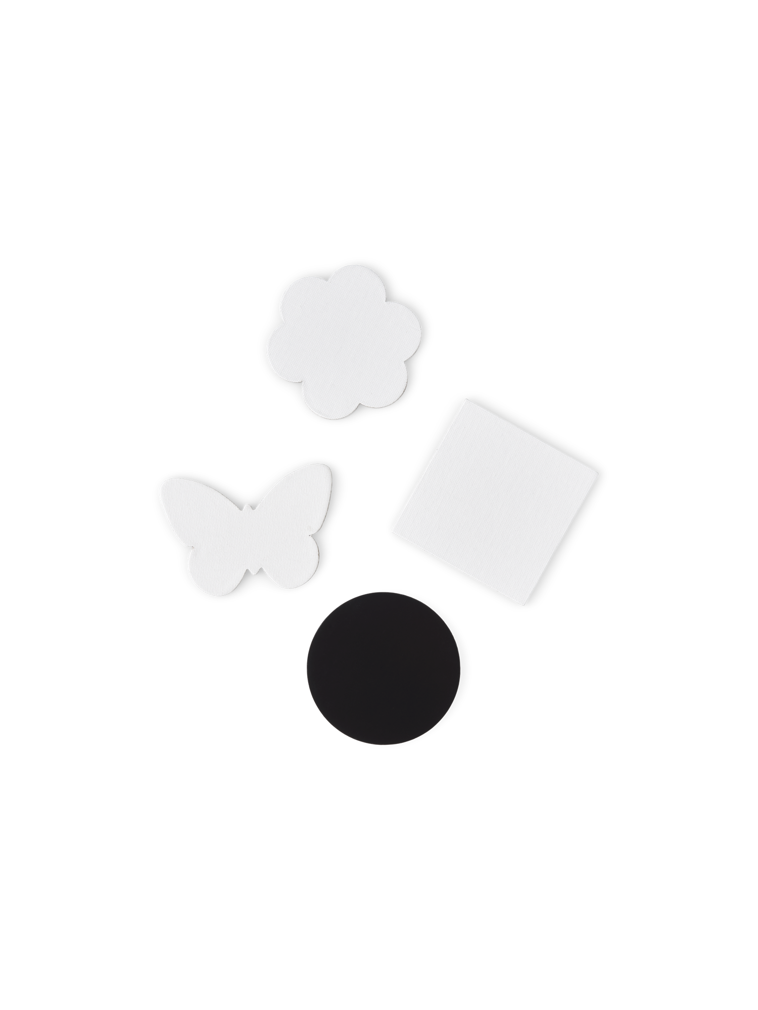 Magnetic canvas panels Paper. 4 pcs.